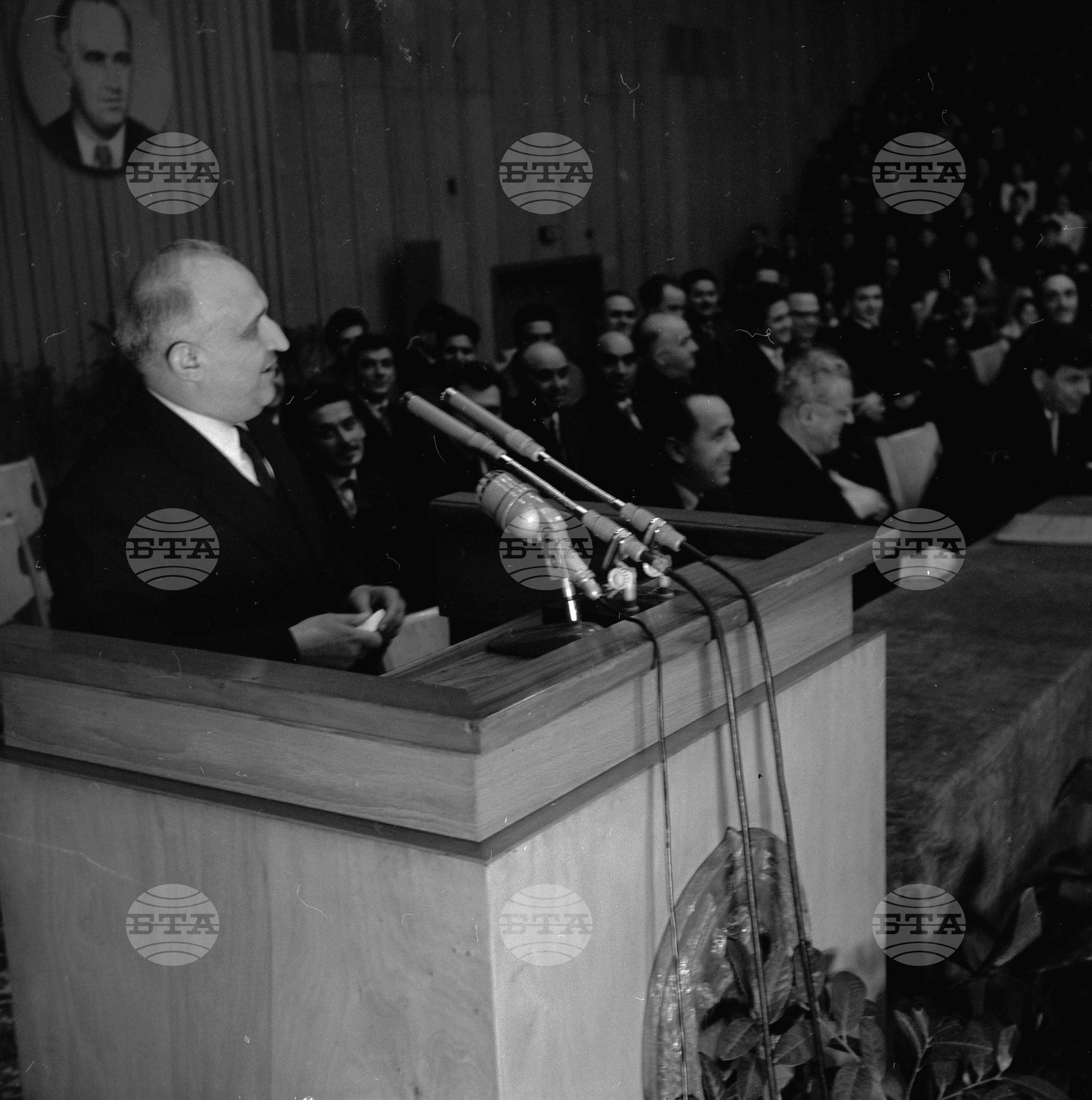 Тържествено събрание в София по случай празника на студентската младеж 1962 година