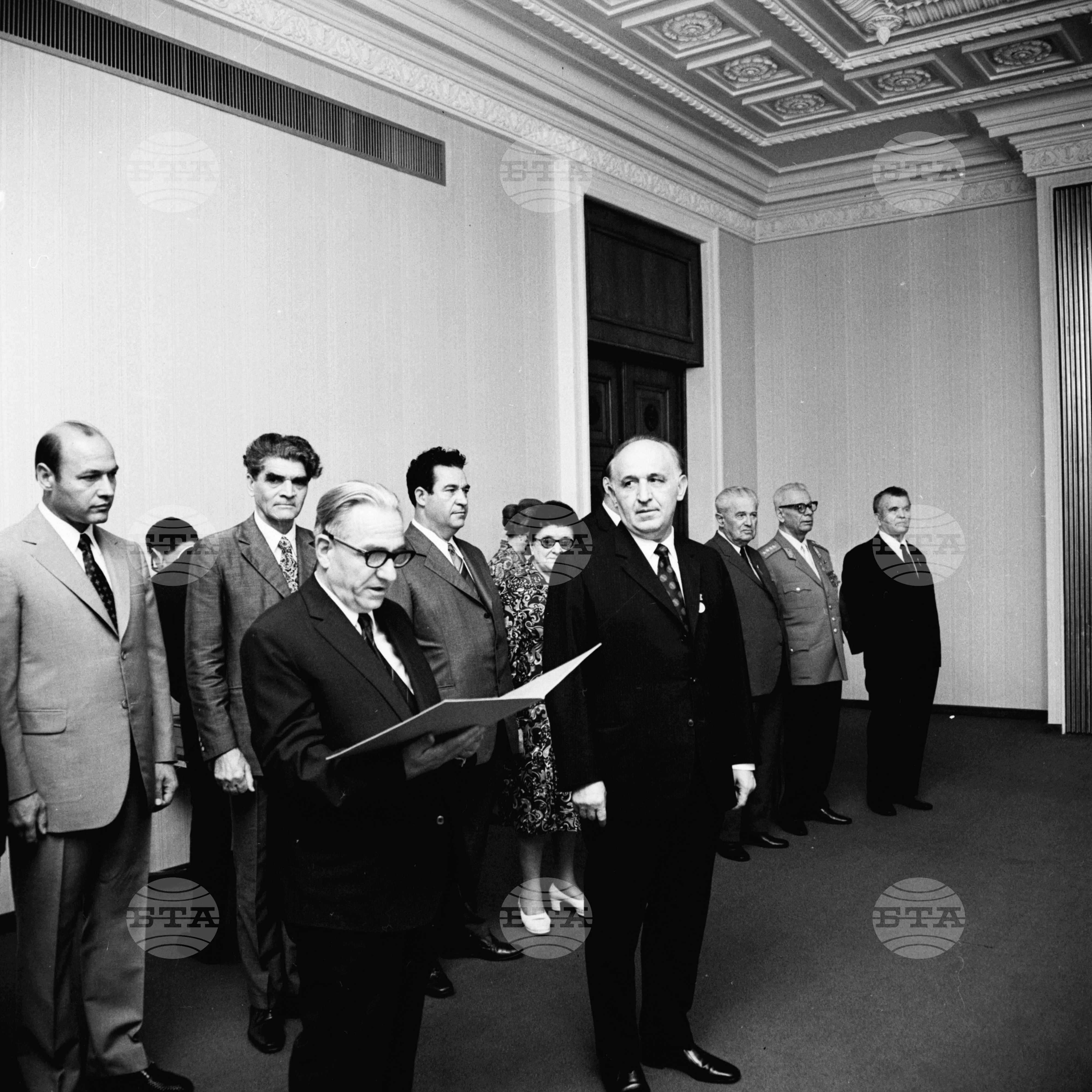 Награждаване на лауреати с  Димитровската награда - 1972 година