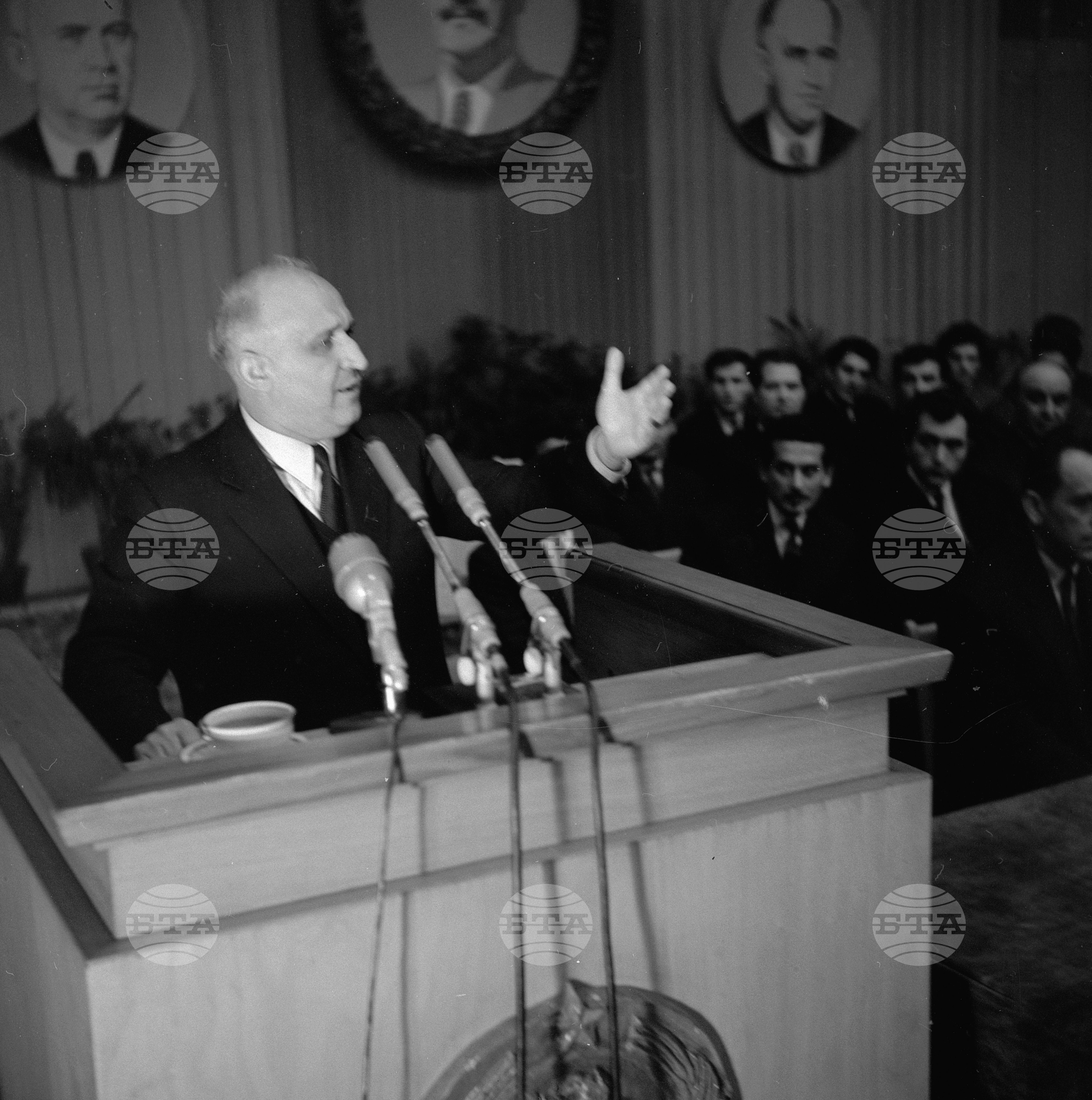 Тържествено събрание в София по случай празника на студентската младеж 1962 година