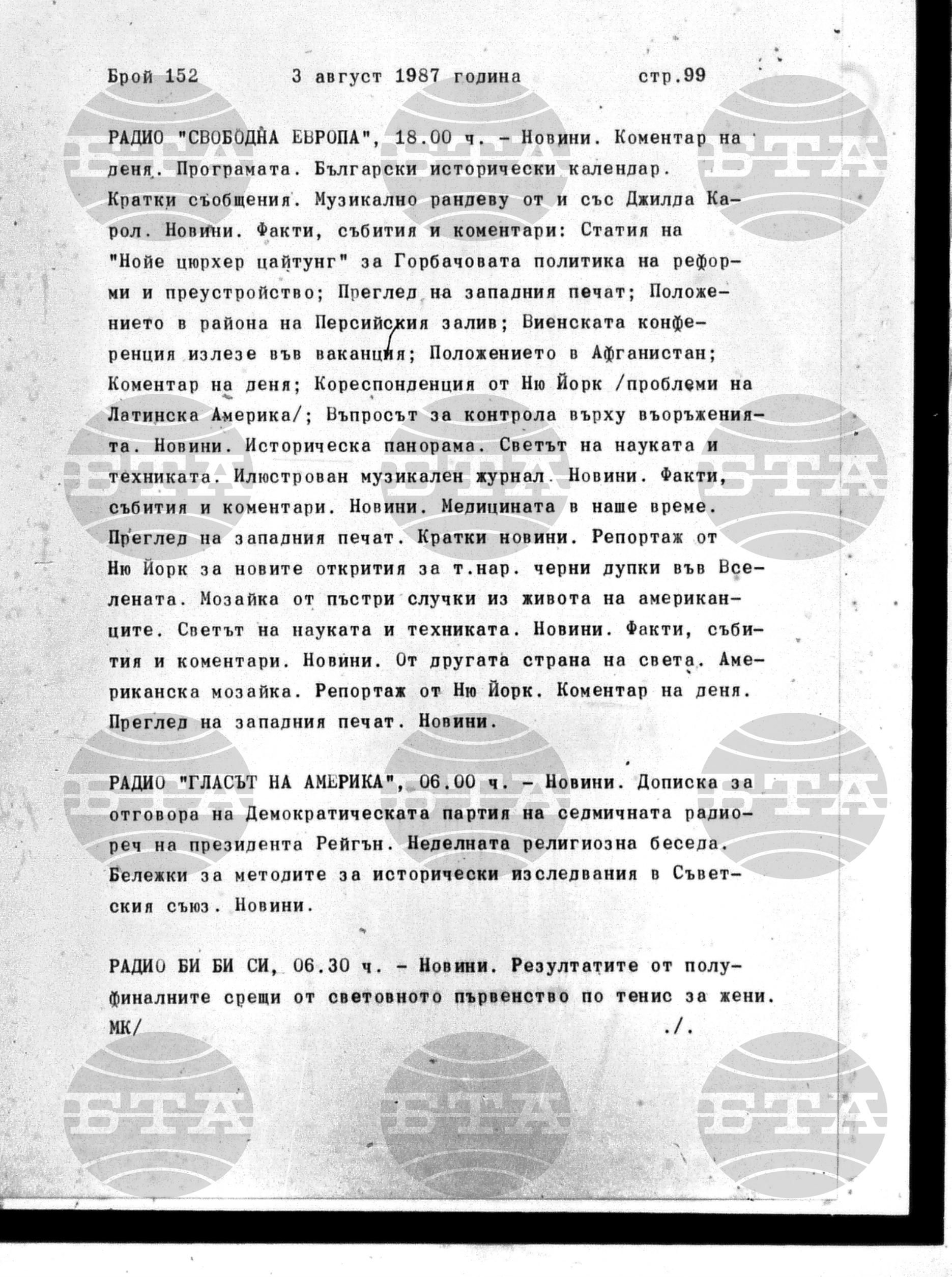 Институт за съвременни и социални теории 3 август - 4 август 1987