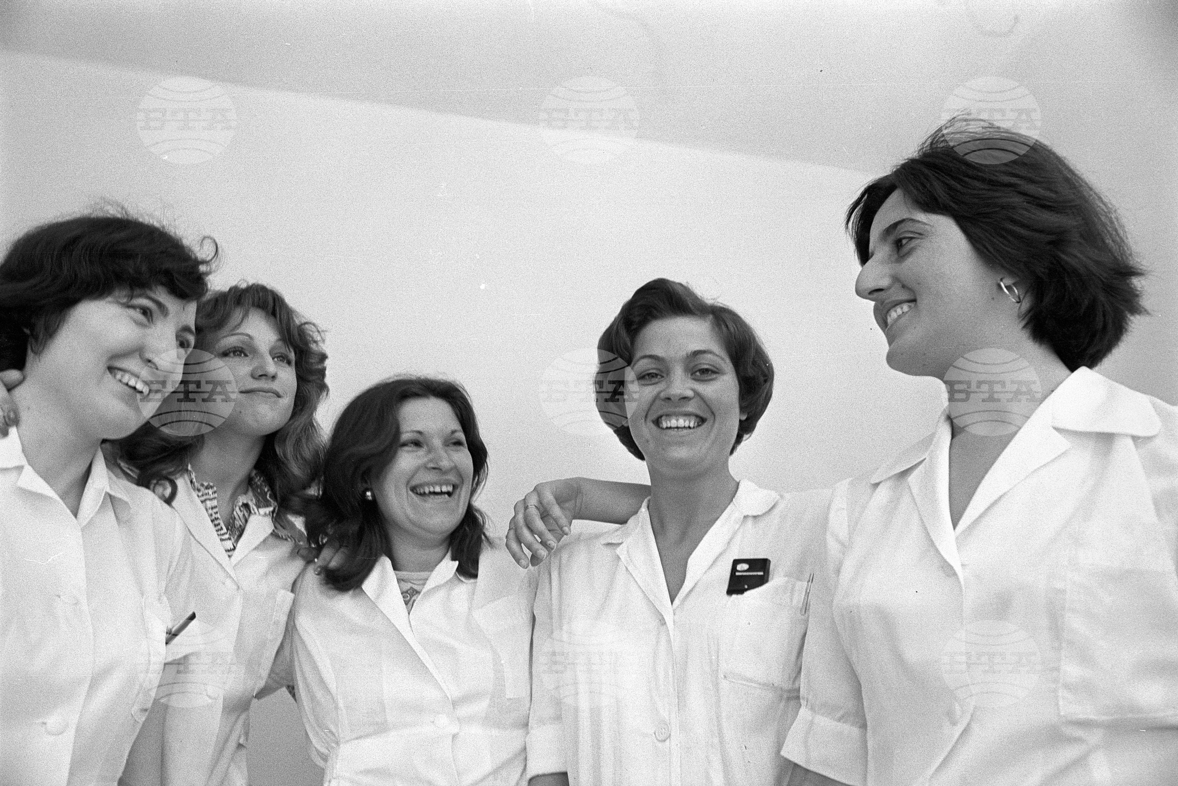 Участници в 11 Световен младежки фестивал в Куба през 1978