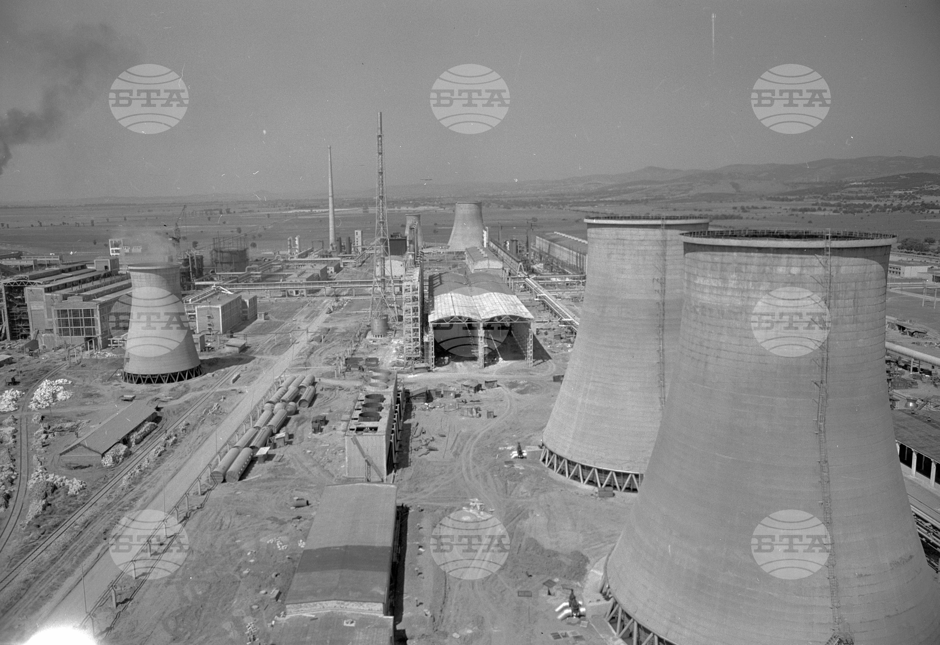 Азотно-торов завод край Стара Загора-1963