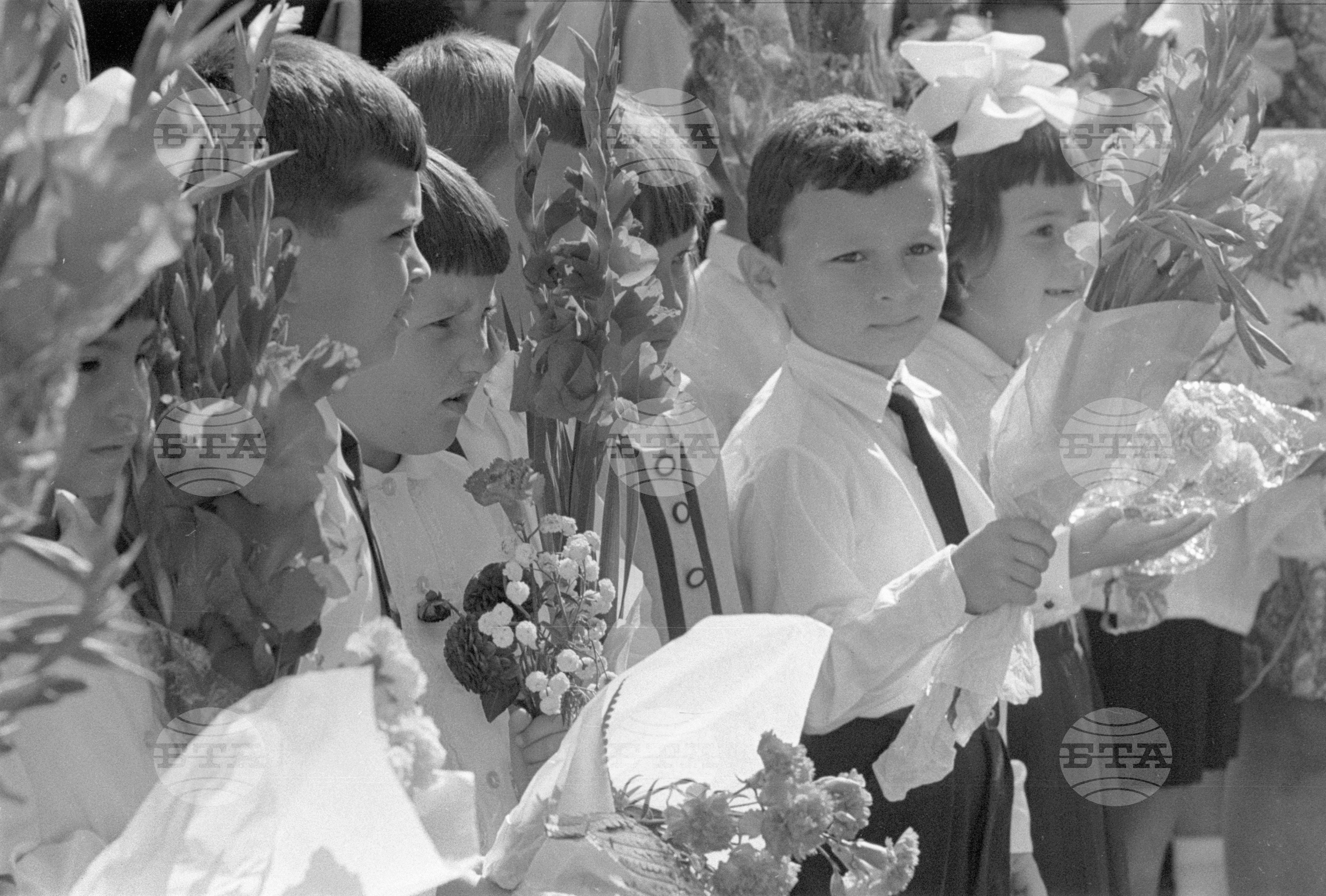 Първи учебен ден в училище "Вл. И. Ленин"