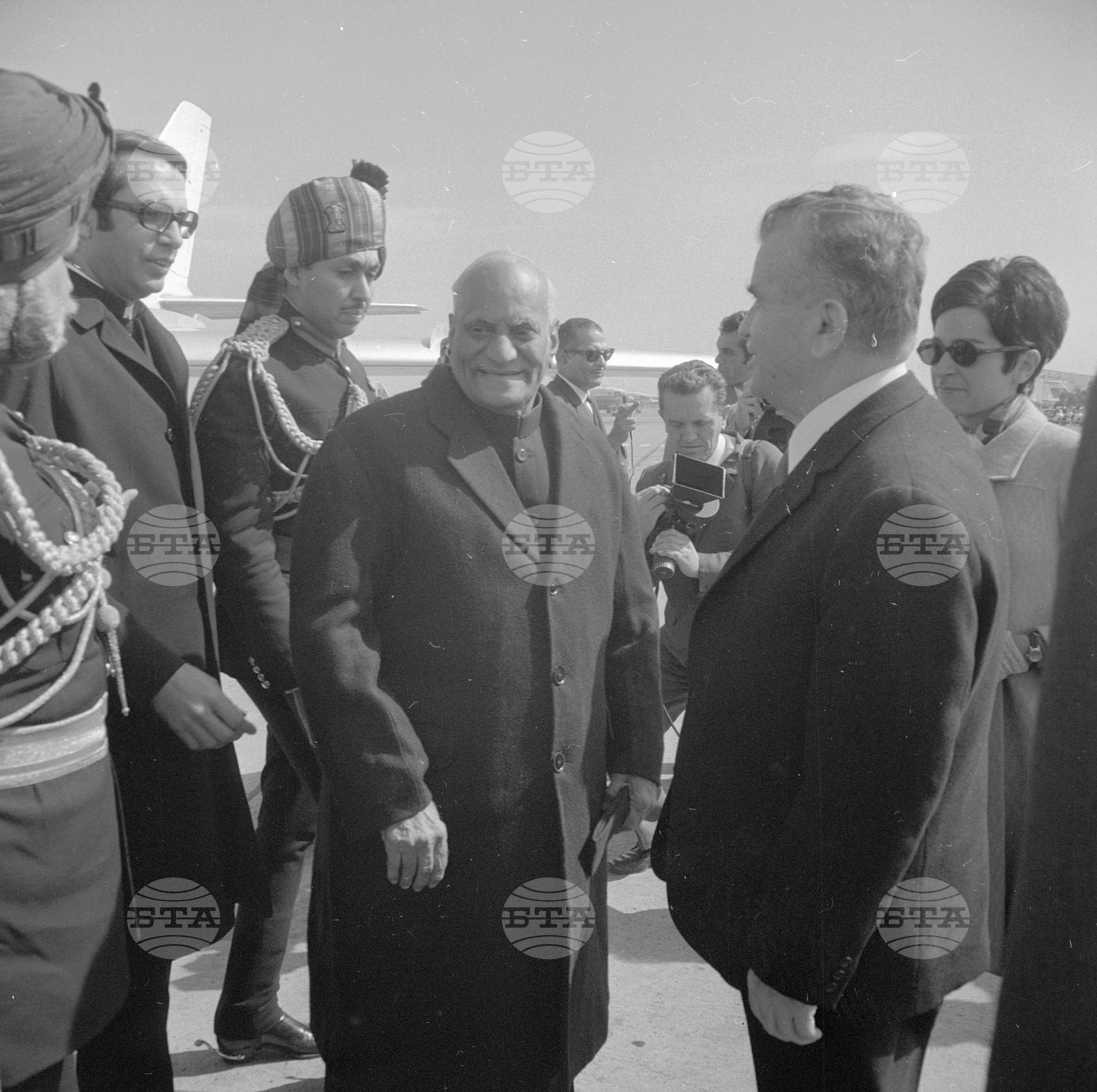Индийският президент Варахагири Венката Гири на посещение в България - част 1