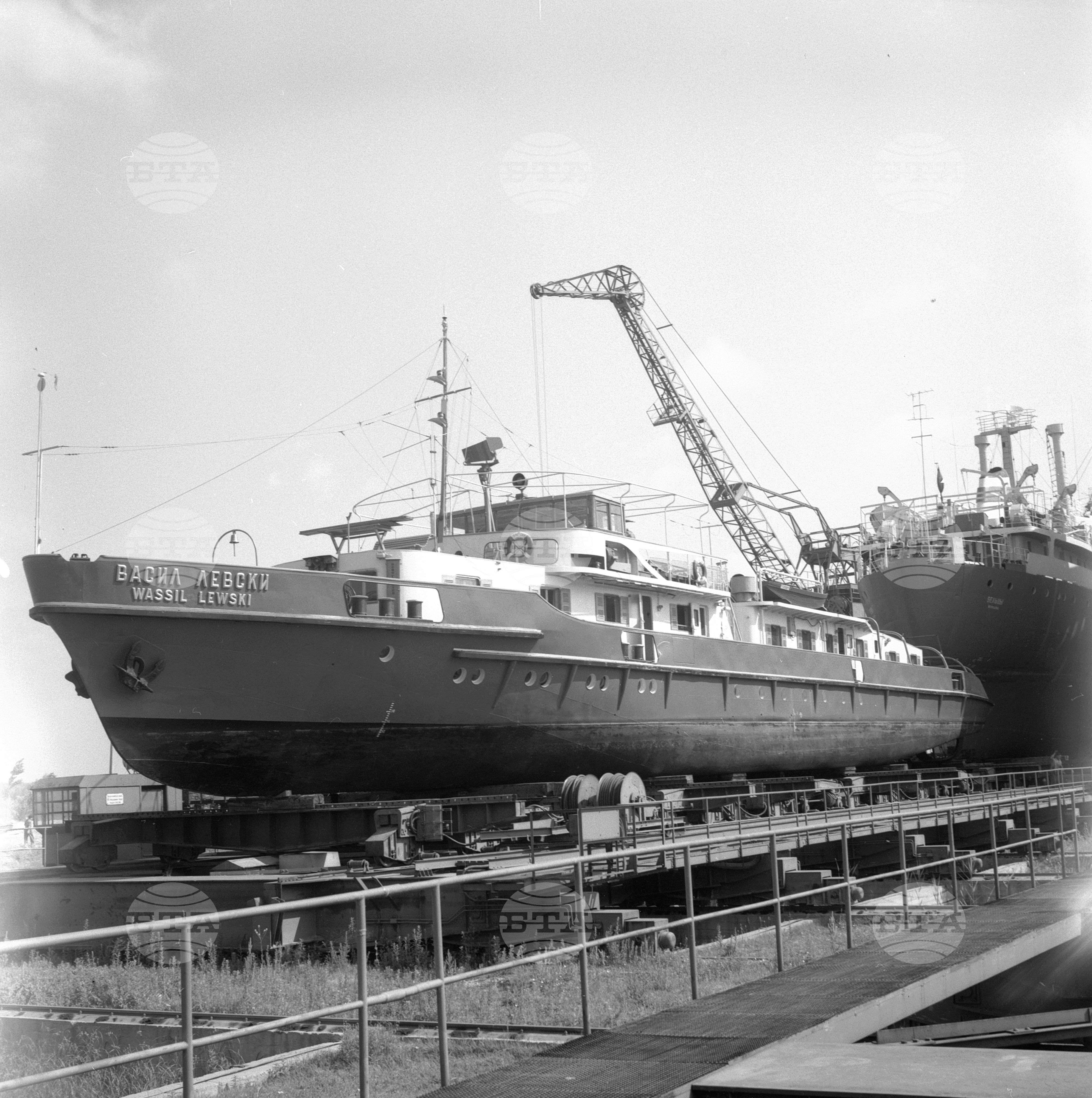 Корабостроителен завод - Русе - 1963