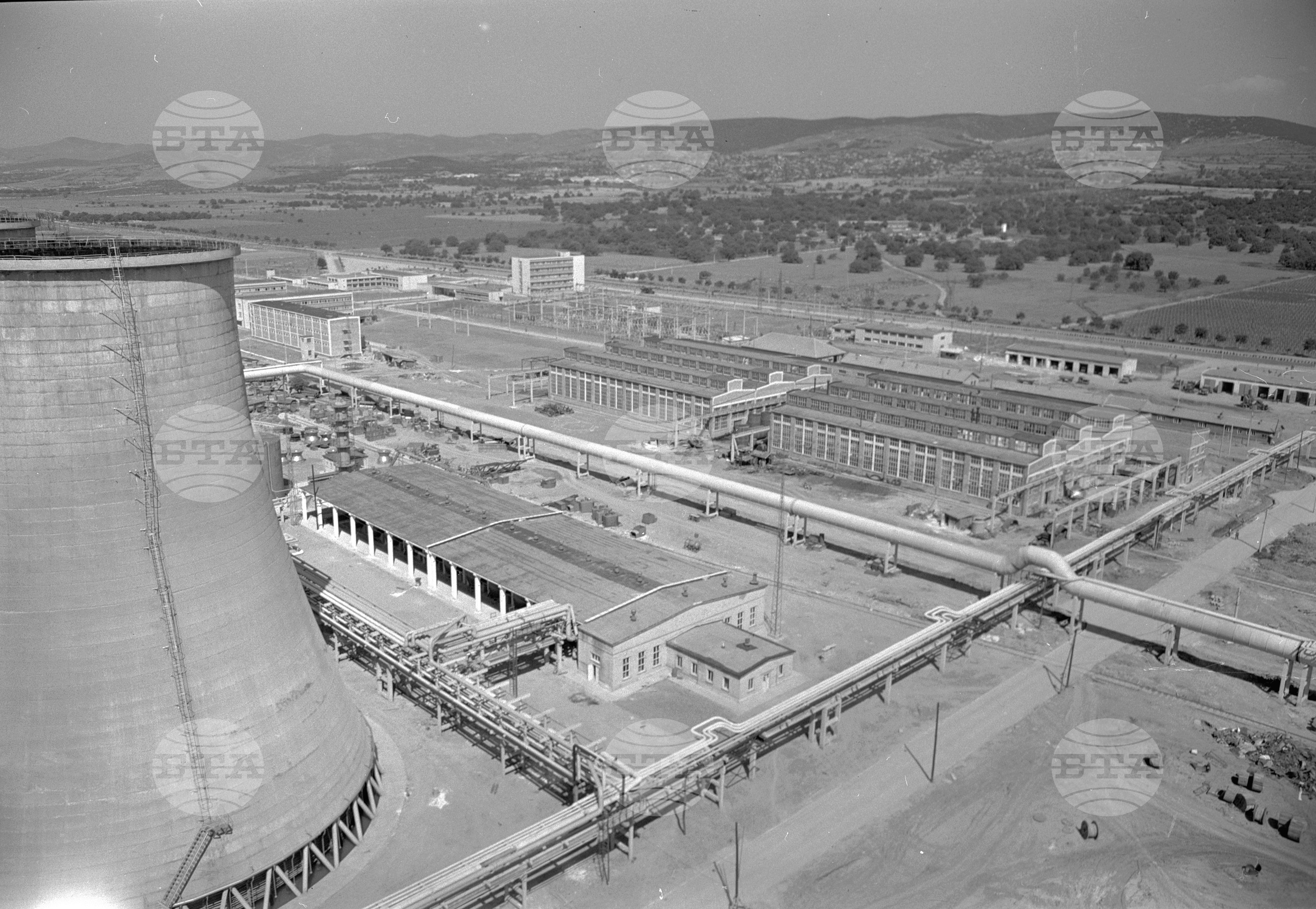 Азотно-торов завод край Стара Загора-1963