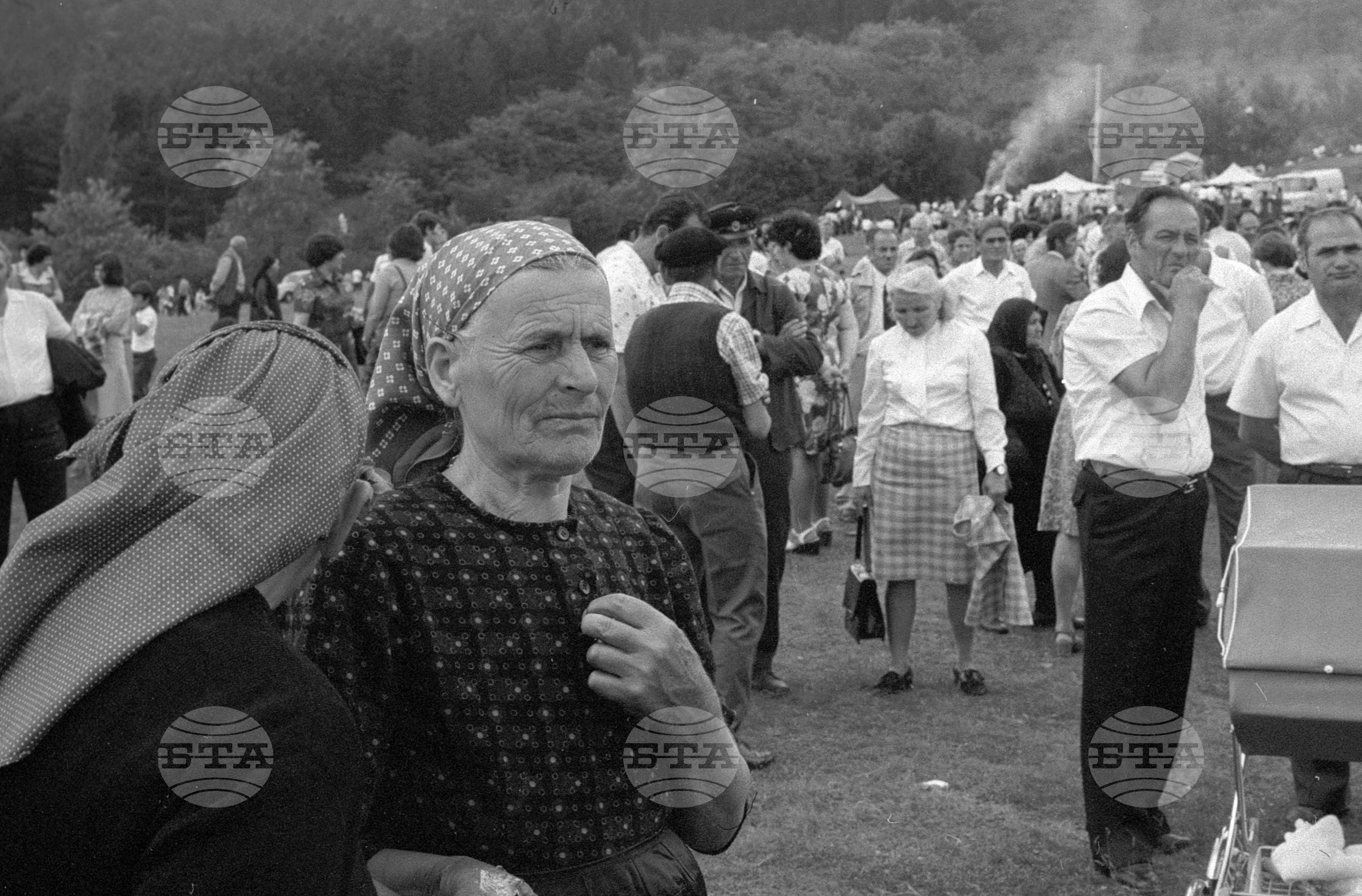 Митинг-събор на Българо-Съветската дружба в село Лозен