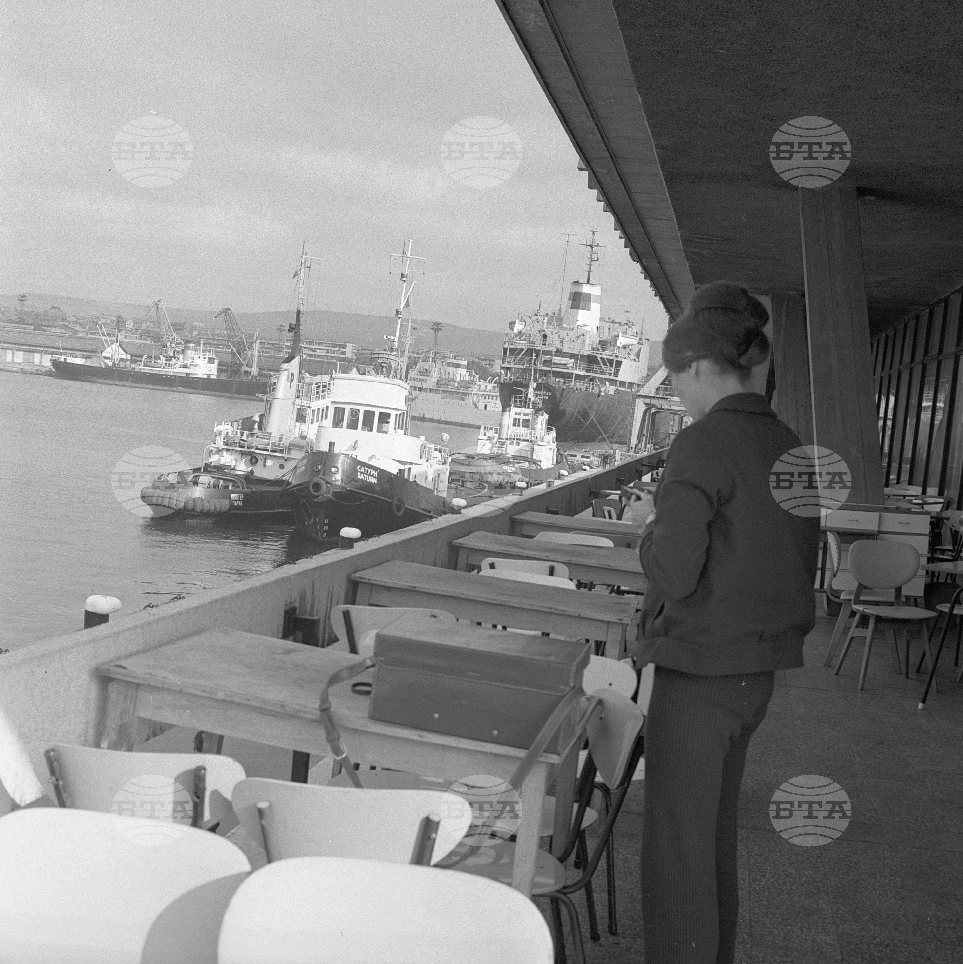 Морската гара на Варна през 1973 година