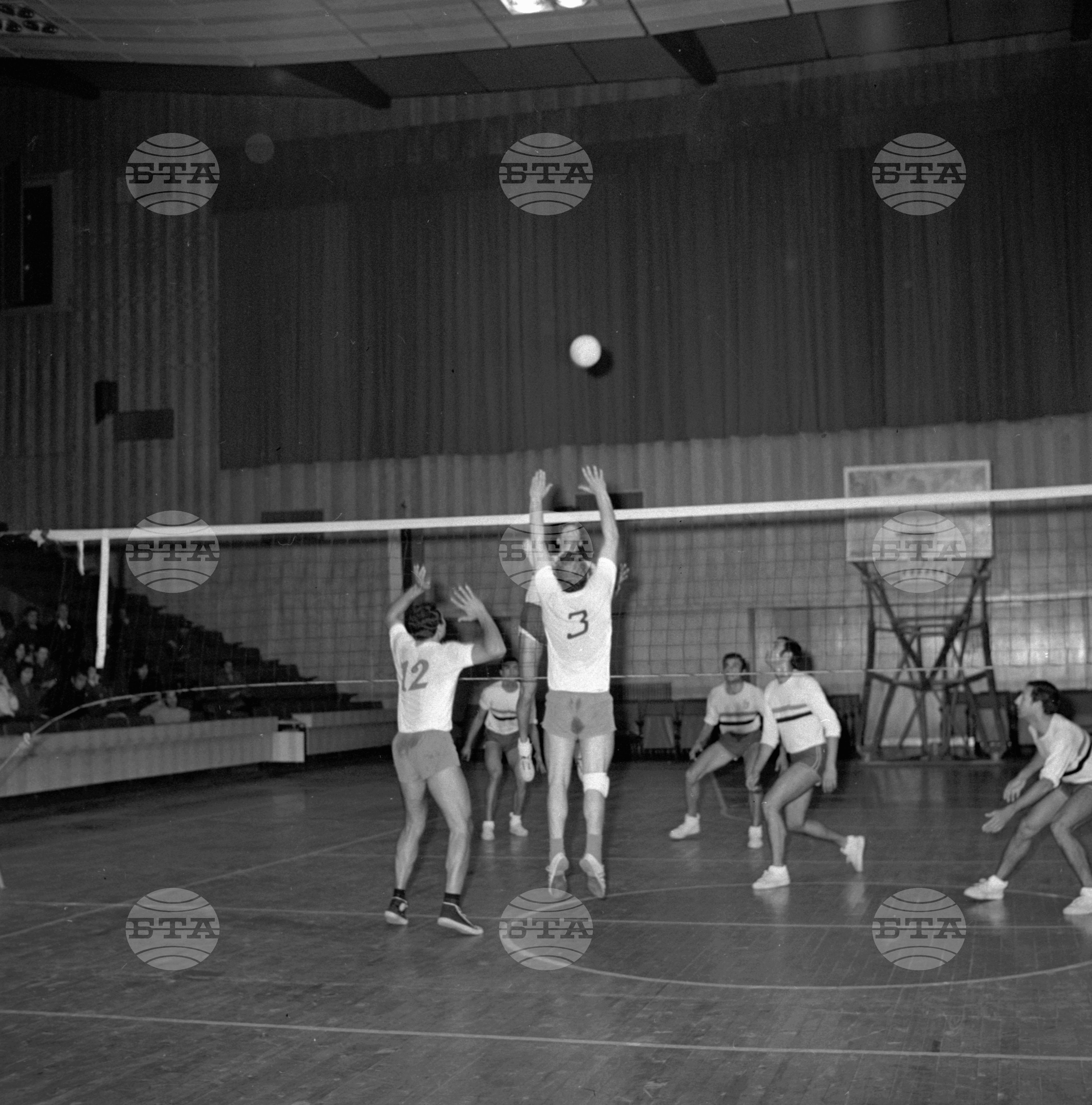 Седмица на българо-египетската спортна дружба през 1971 година. Волейбол "Академик" (София) - "АР" (Египет)