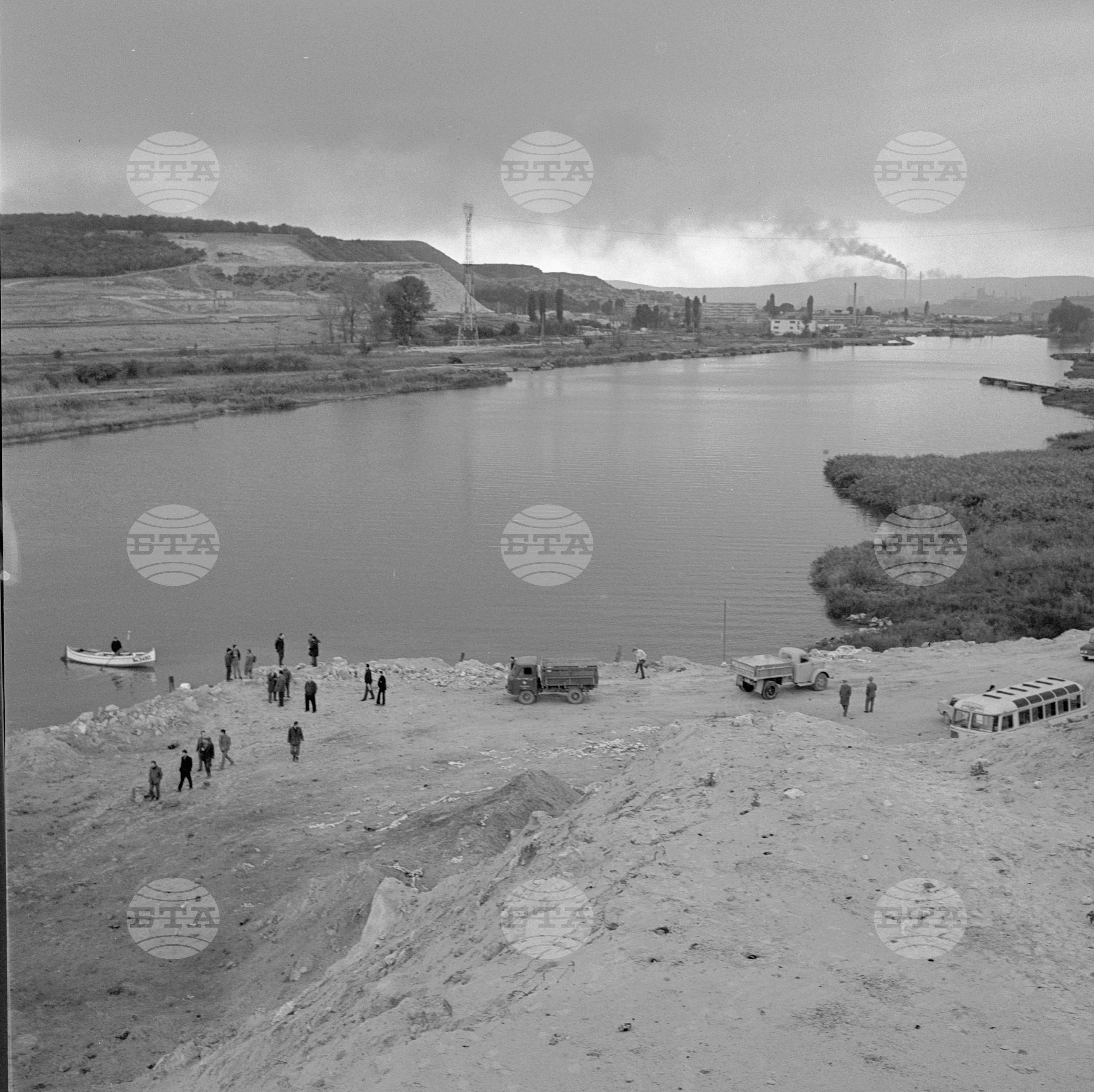 Строеж на пристанище "Варна-запад" - 1972 година