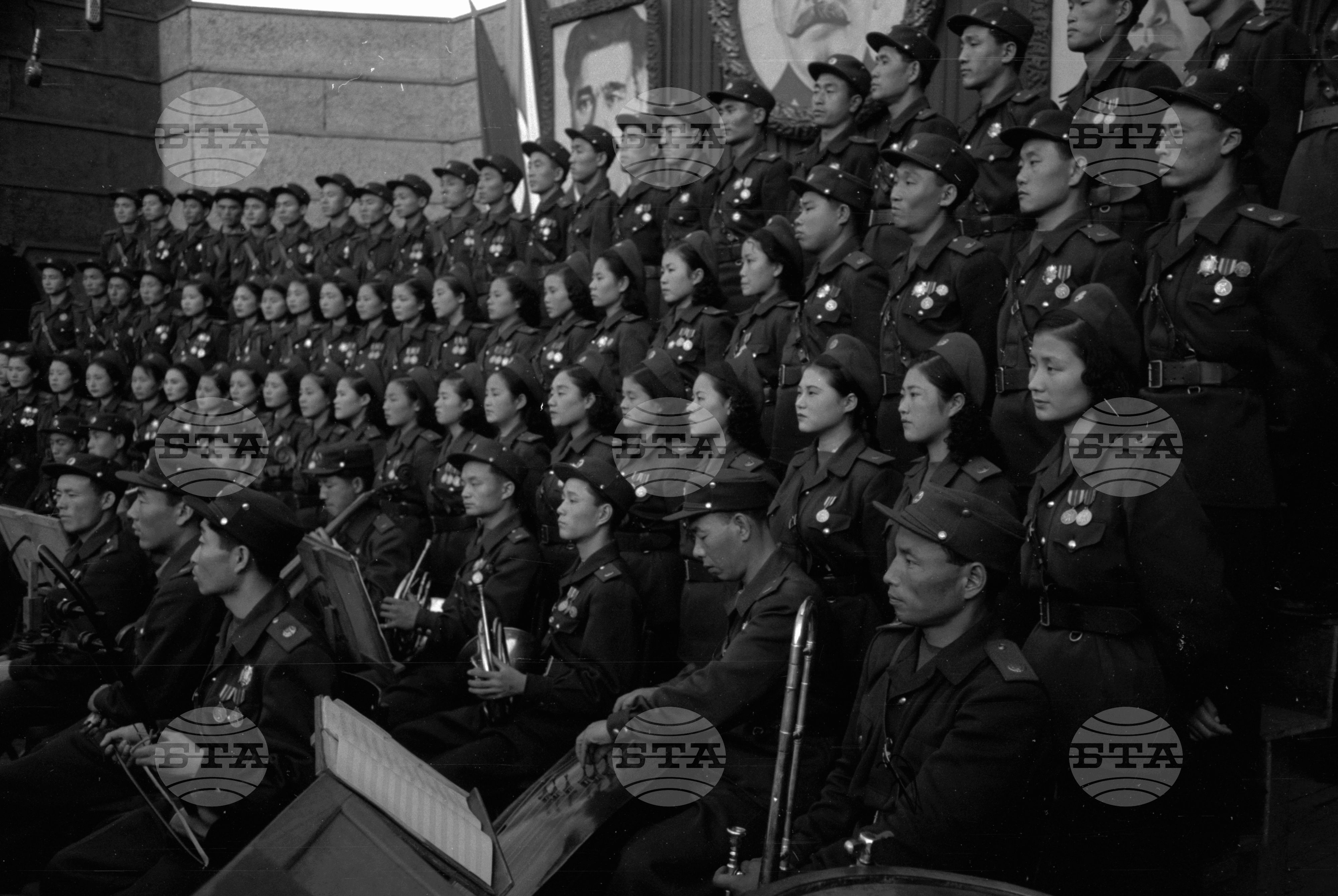 Ансамбъл за песни и танци при Корейската народна армия в България - 1953 година