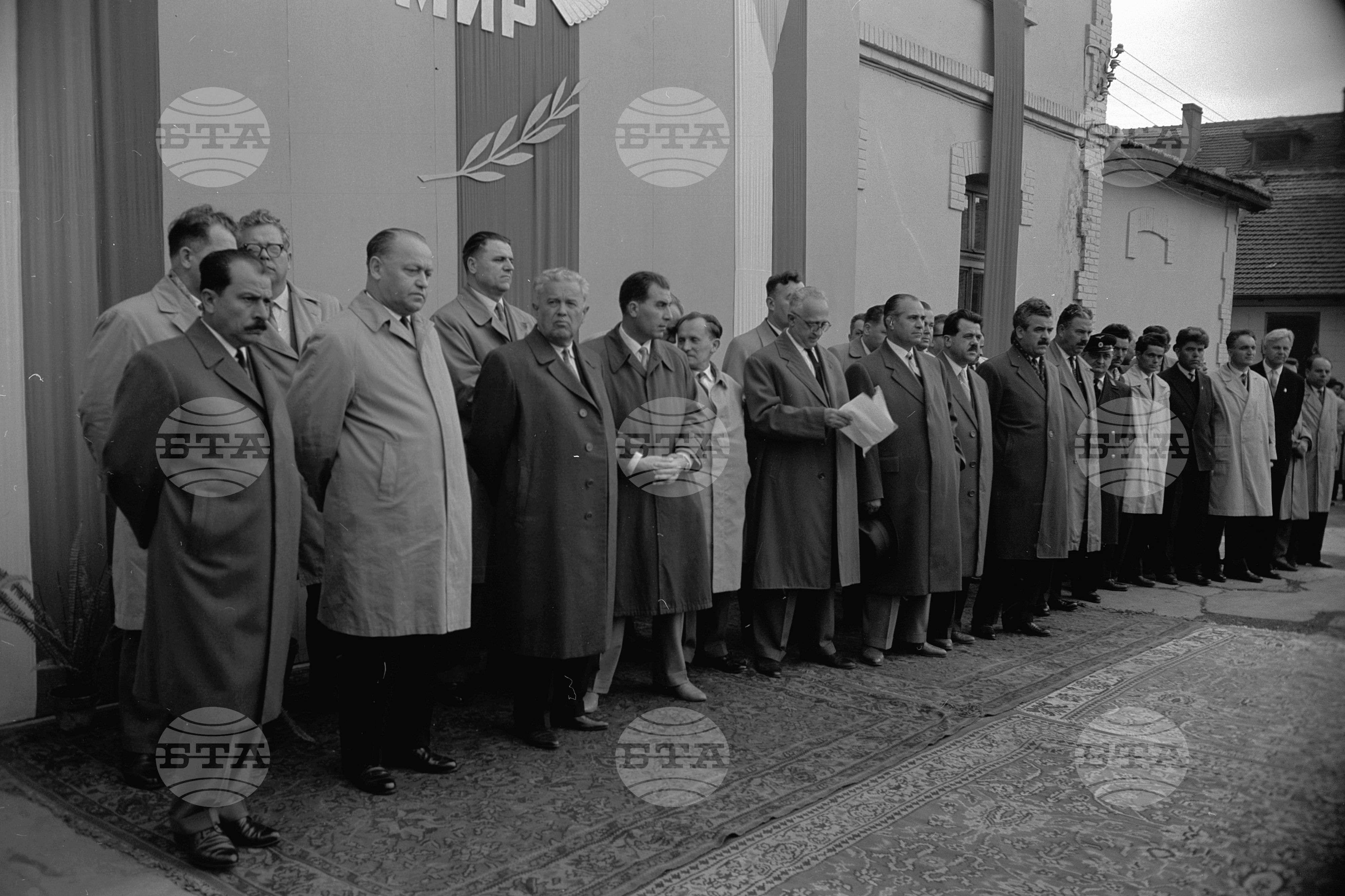 Официалното откриване на електрическата ЖП линия София-Пловдив на гара София