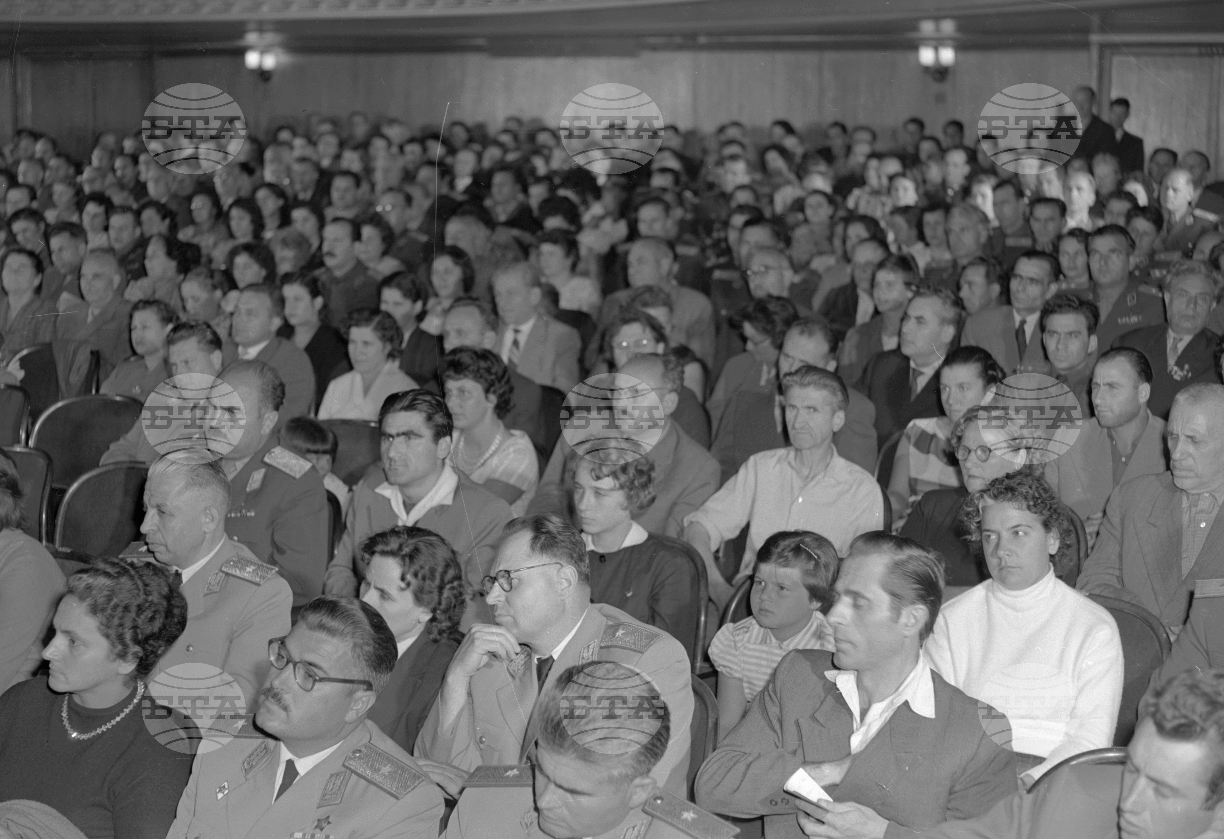 Тържествено събрание по случай Деня на Българската народна армия - 1961