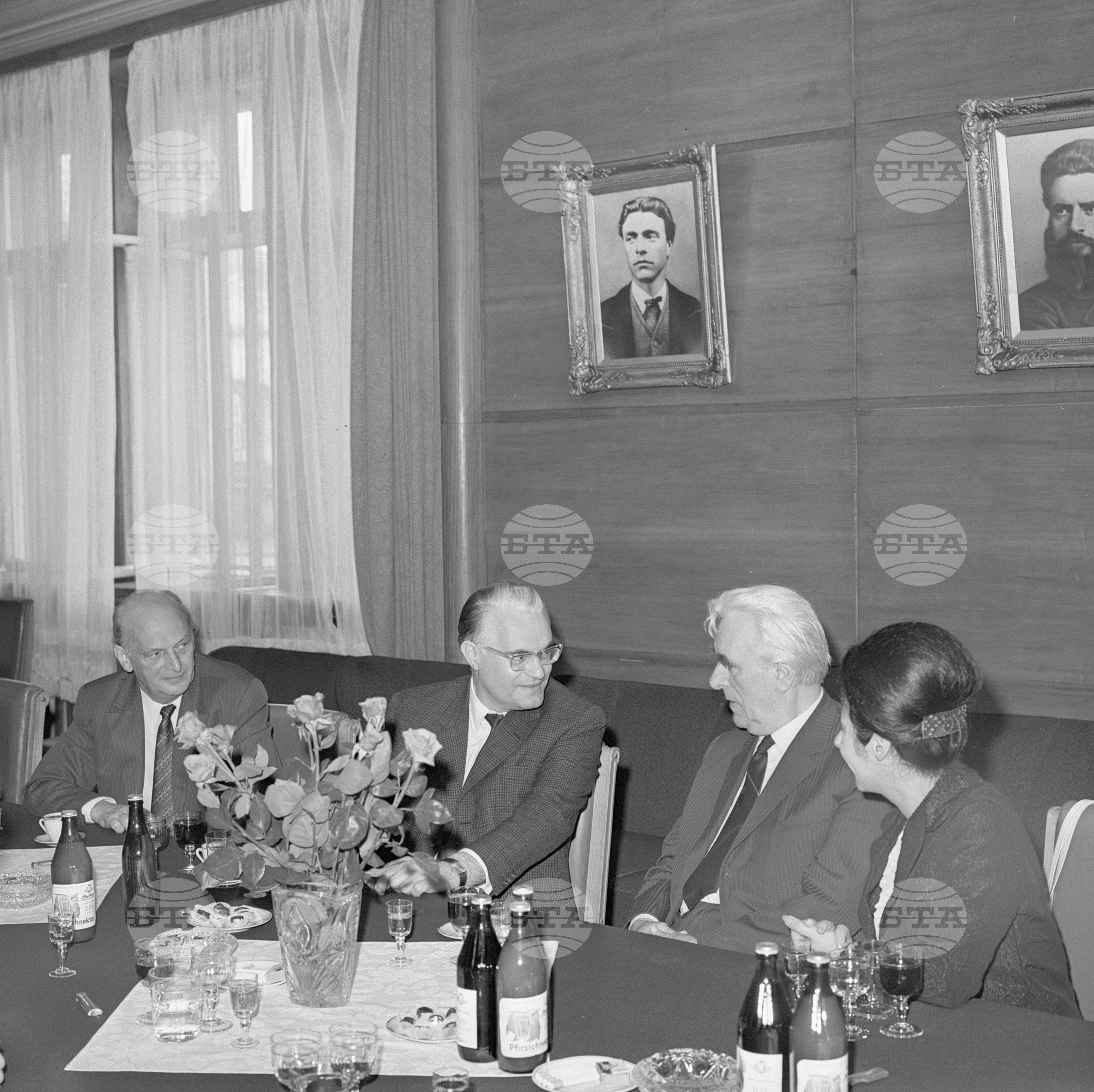 Сава Гановски прие председателя на Народната камара на ГДР (Германска демократична република)