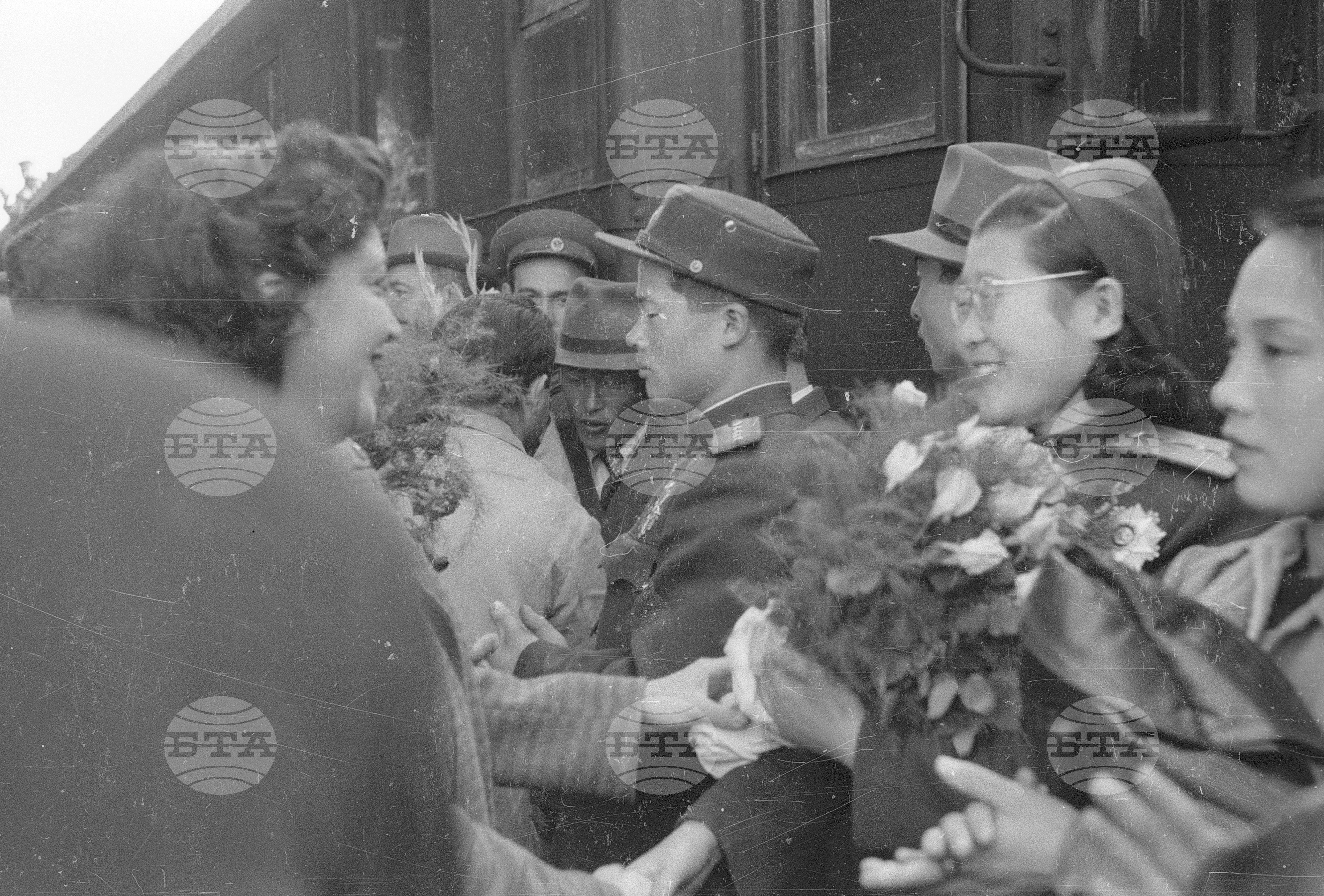 Корейски ансамбъл в Пловдив, 1951