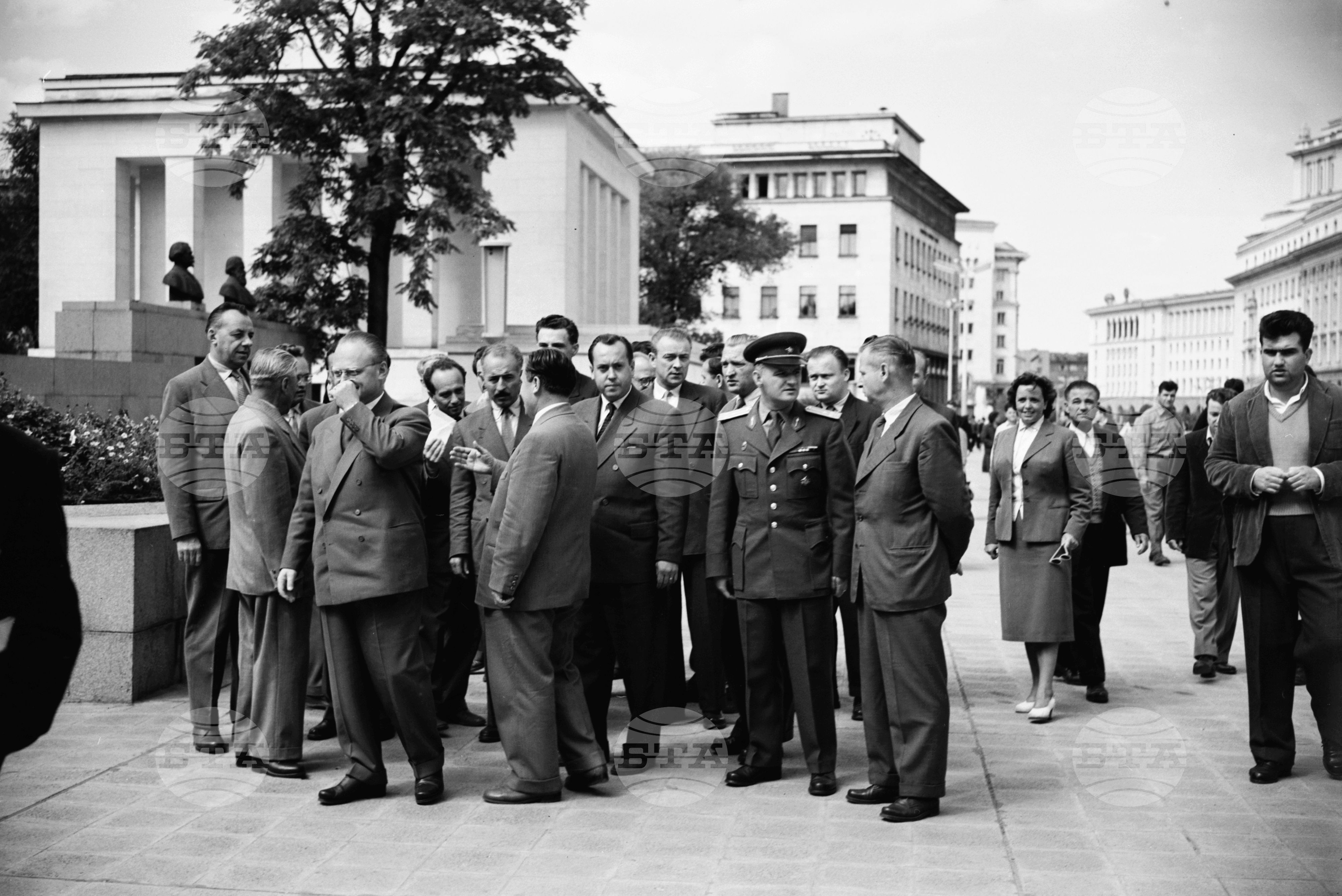 Откриване на новата учебна година - 1958/59 година в София