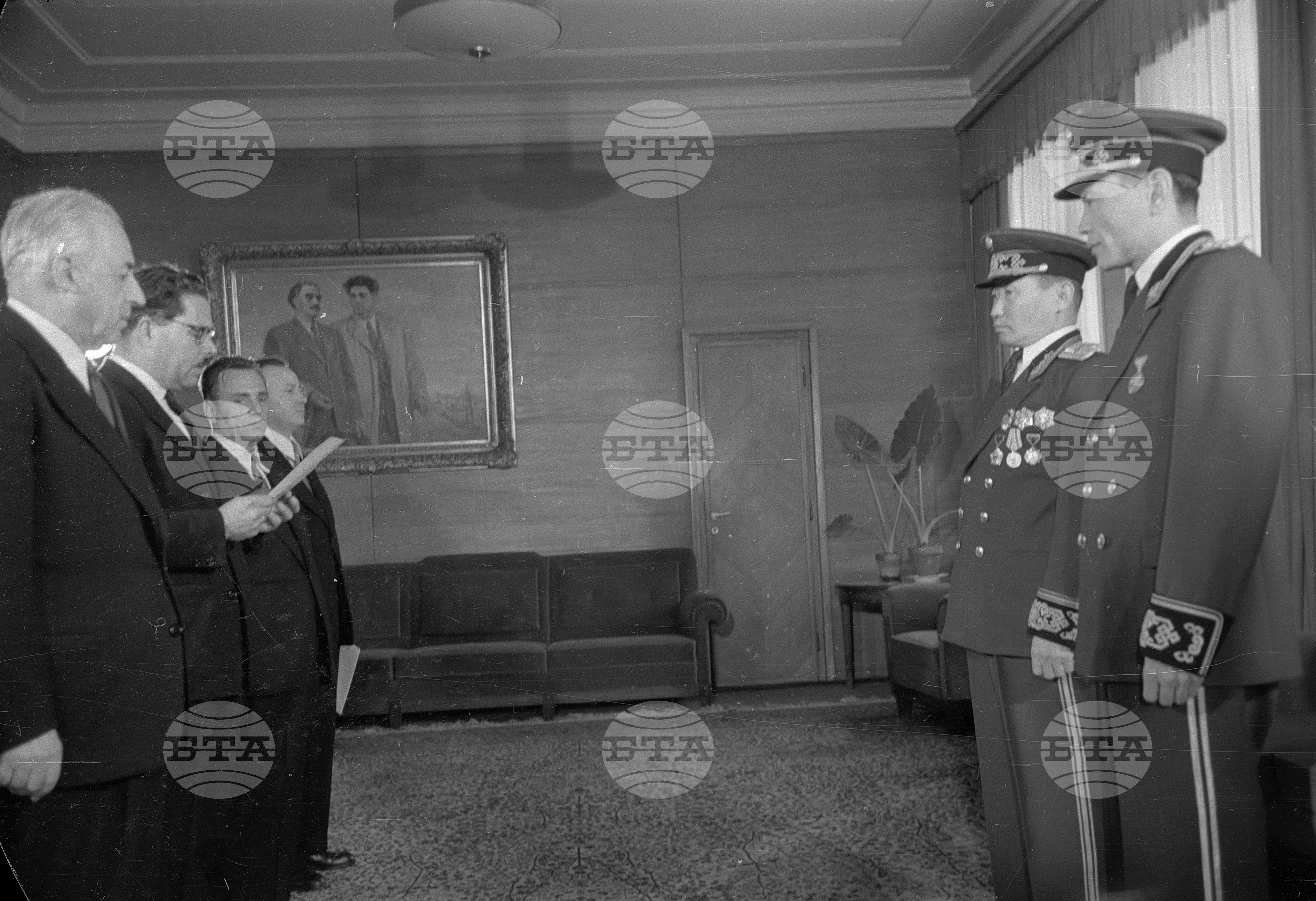 Посланикът на Монголската народна република връчи акредитивните си писма