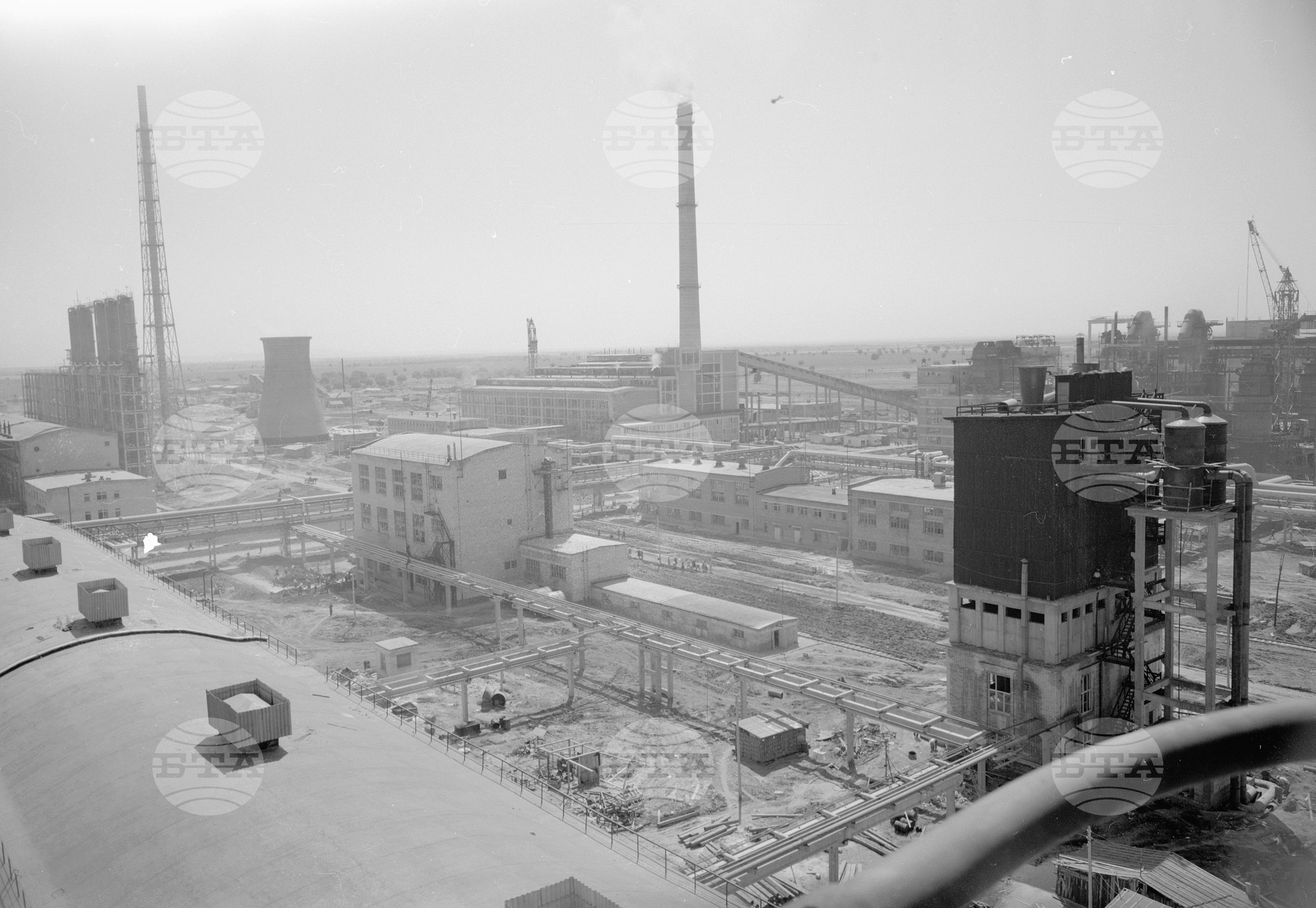 Азотно-торов завод край Стара Загора-1963