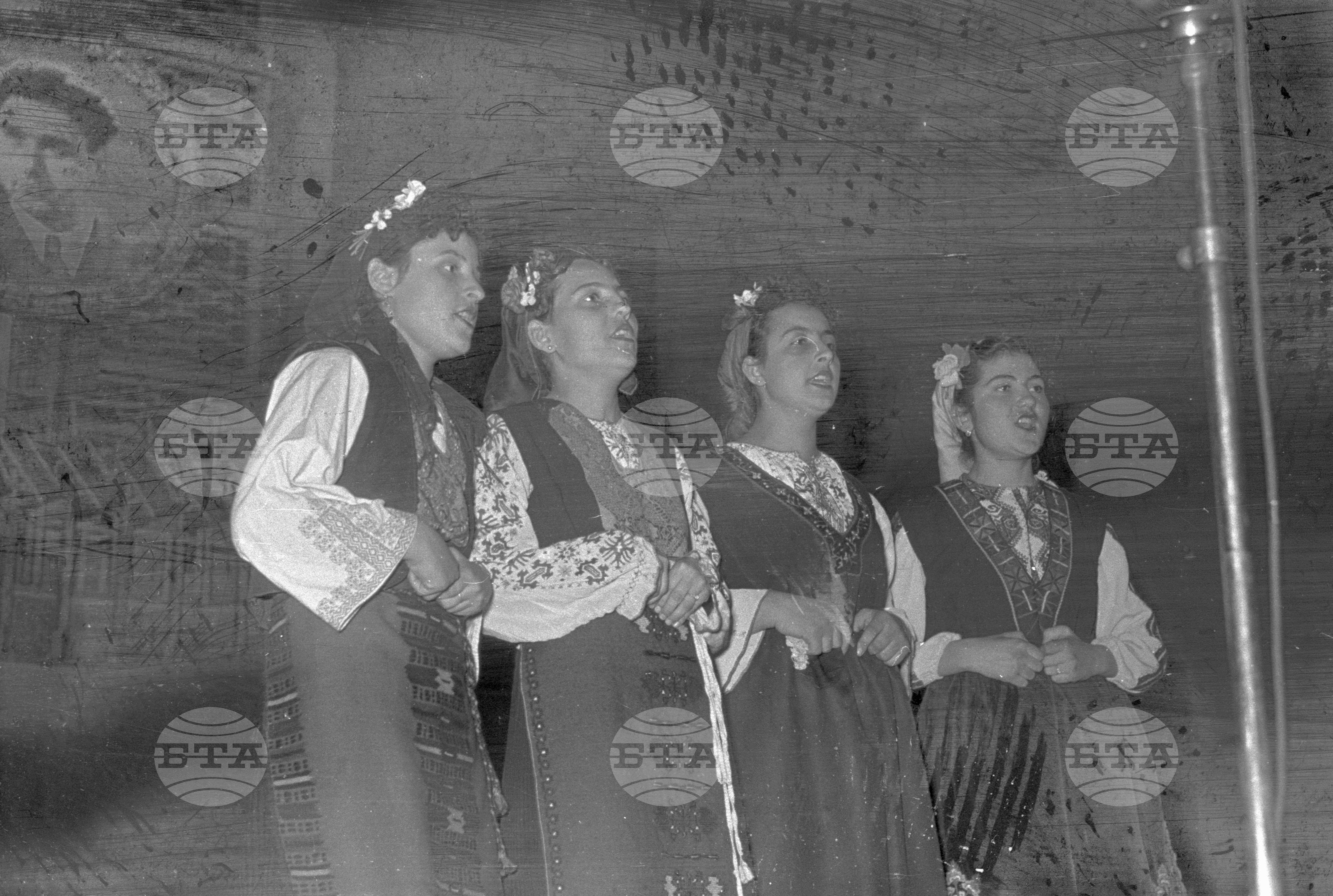 Националния преглед на народни певци и инструменталисти - 1953 година - заключителен спектакъл