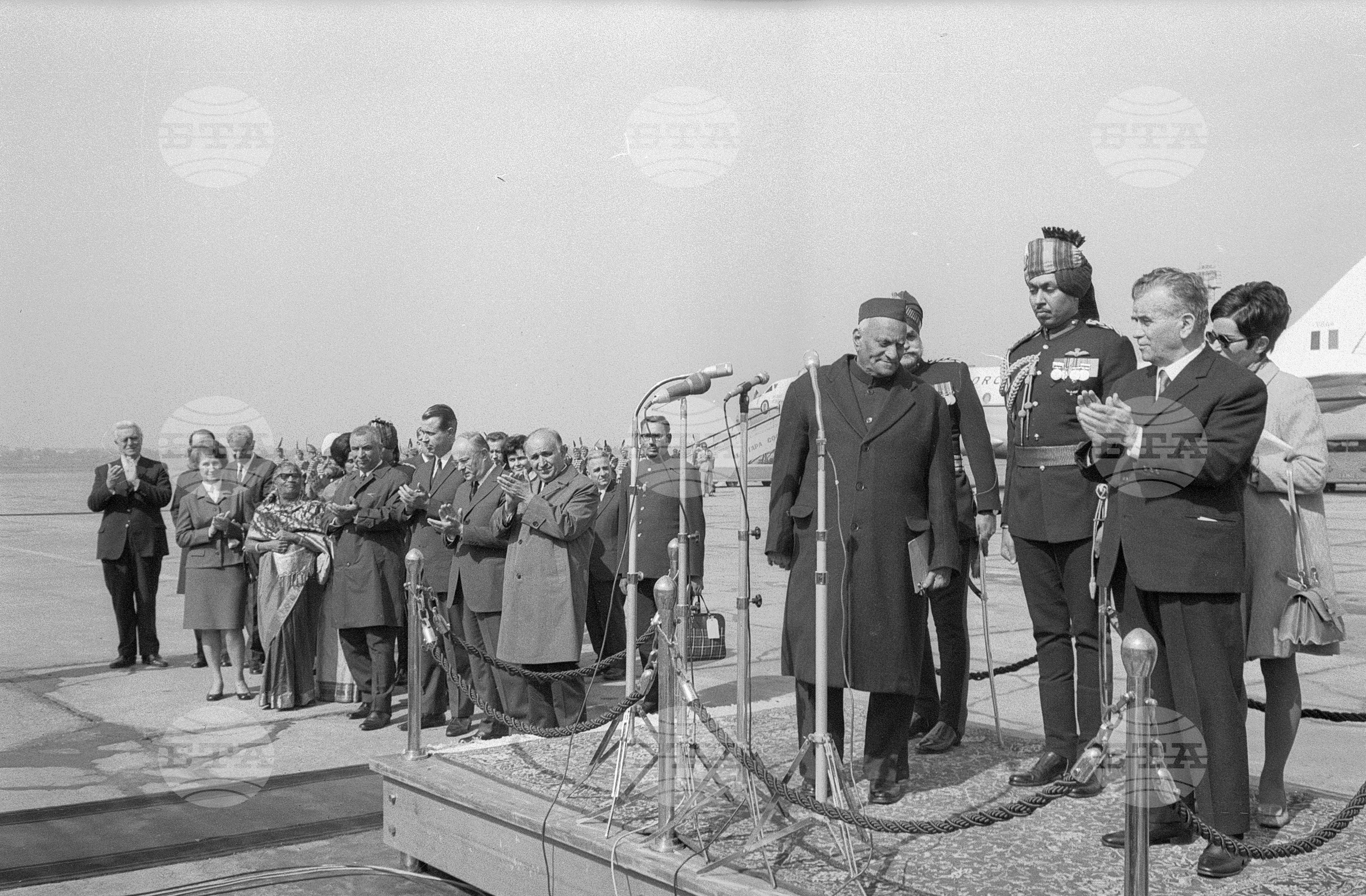 Индийският президент Варахагири Венката Гири на посещение в България - част 1