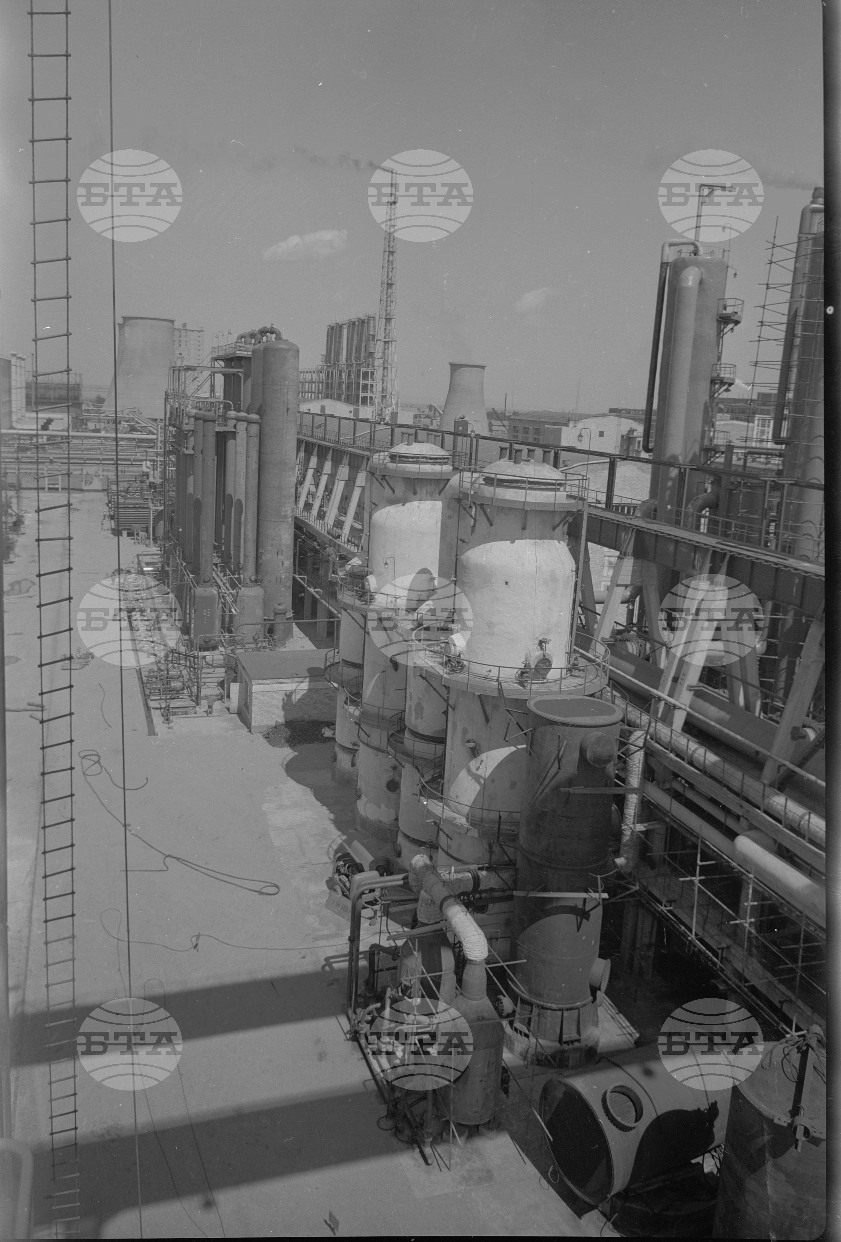 Азотно-торовият завод край Стара Загора