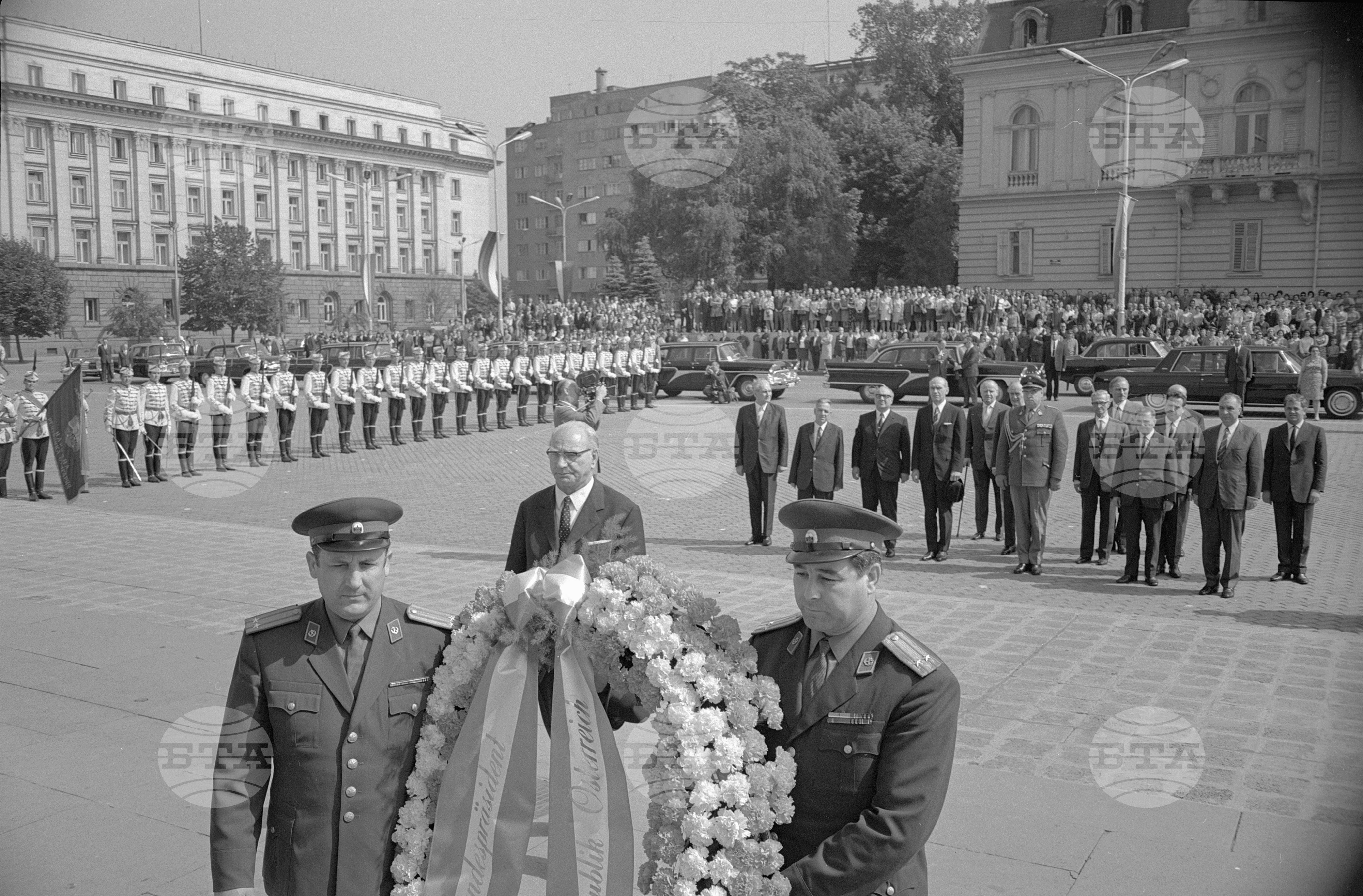Федералния президент на Австрия - Франц Йонас в България