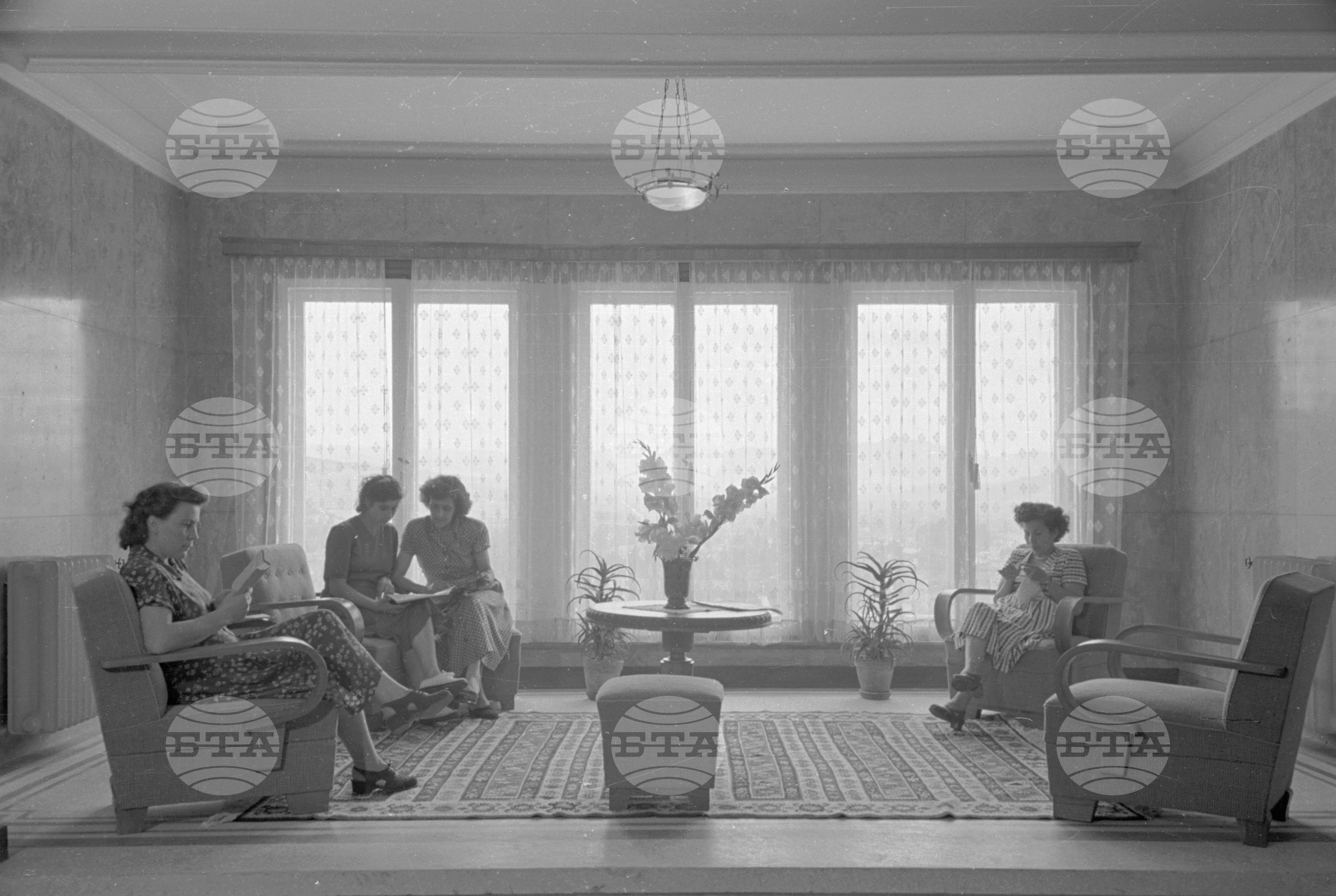 Почивна станция "Двореца" във Велинград - 1952 година, част 2