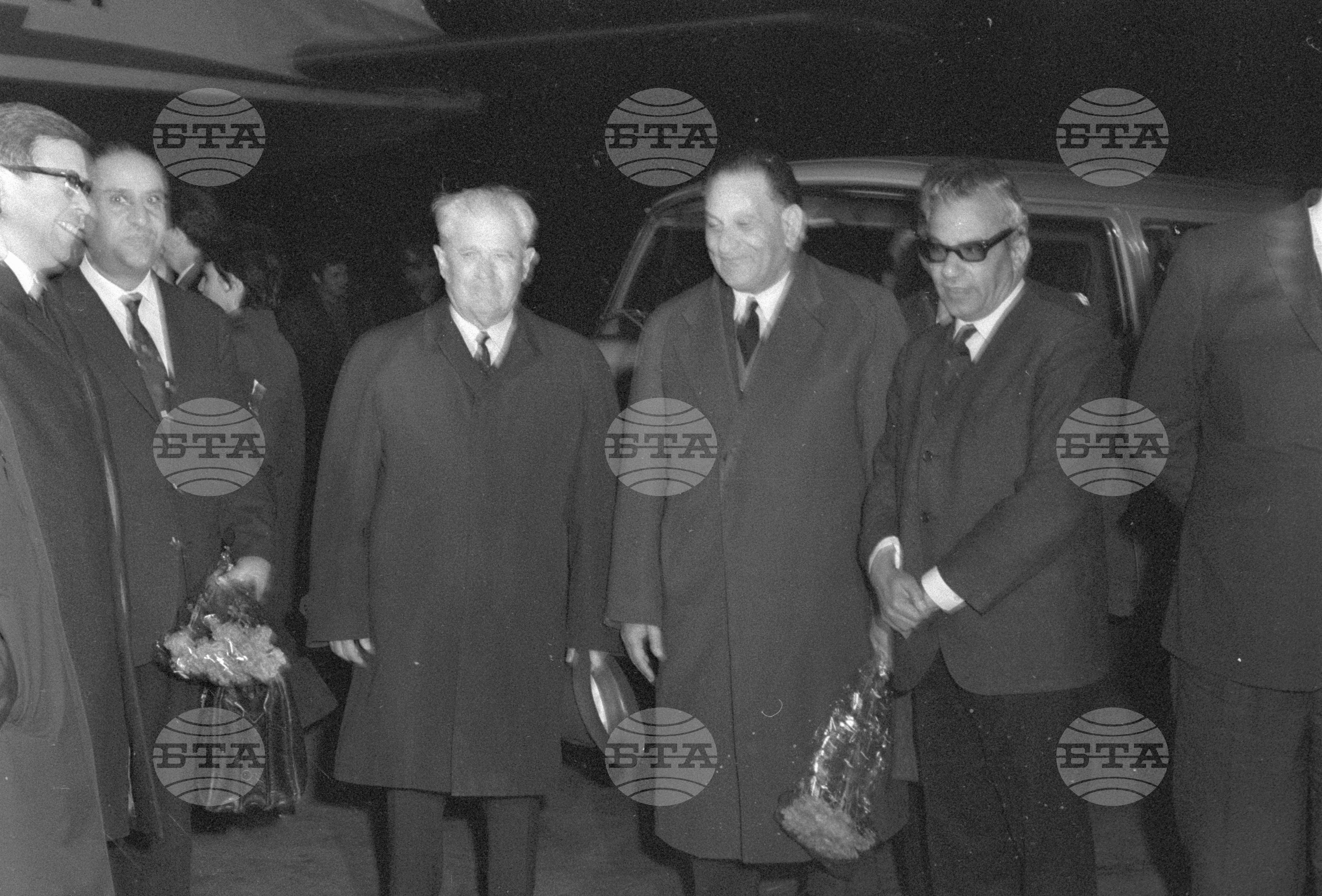 Посрещане на сирийската, израелската и делегацията на ОАР (Обединена арабска република)