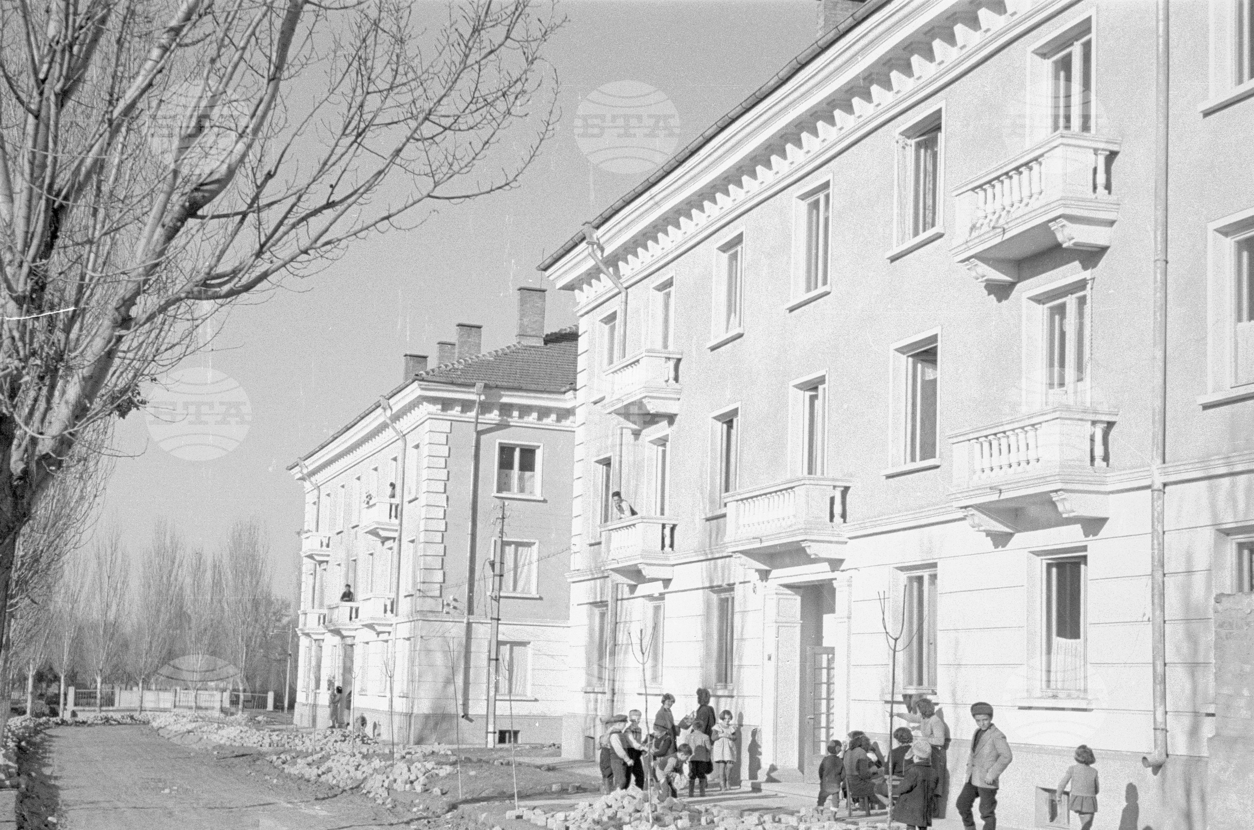 Социалистическо строителство в град Плевен