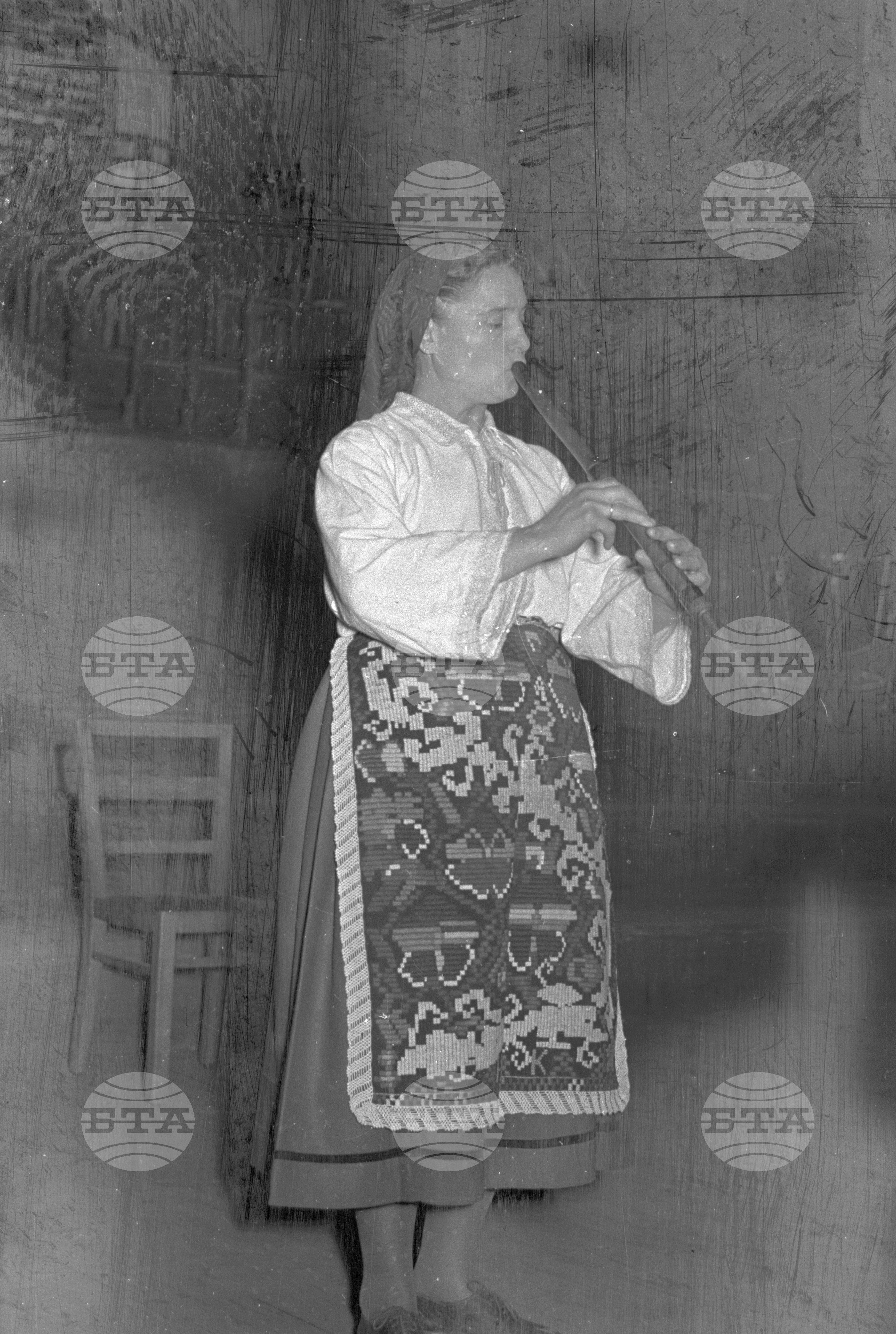 Националния преглед на народни певци и инструменталисти - 1953 година - заключителен спектакъл