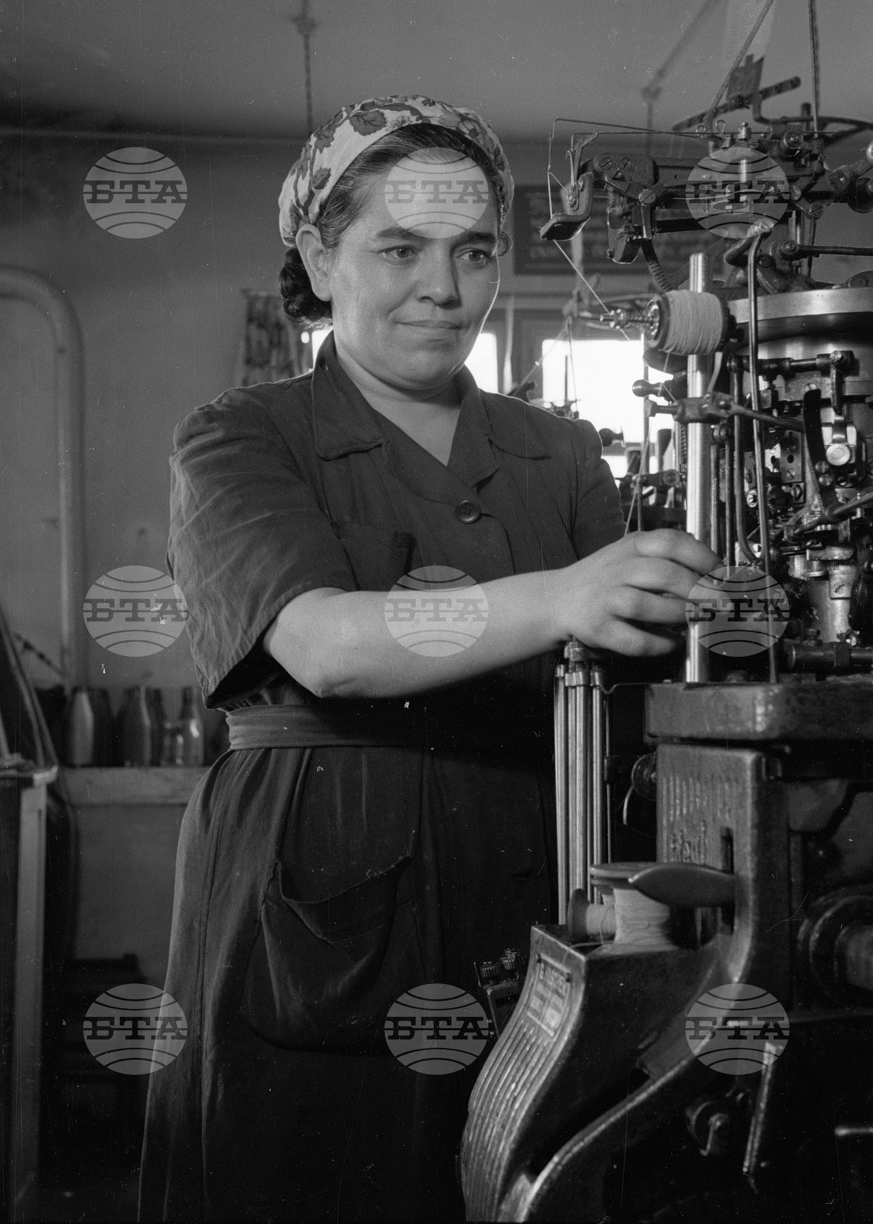 Чорапна фабрика "Йорданка Чанкова" в София - 1956 година