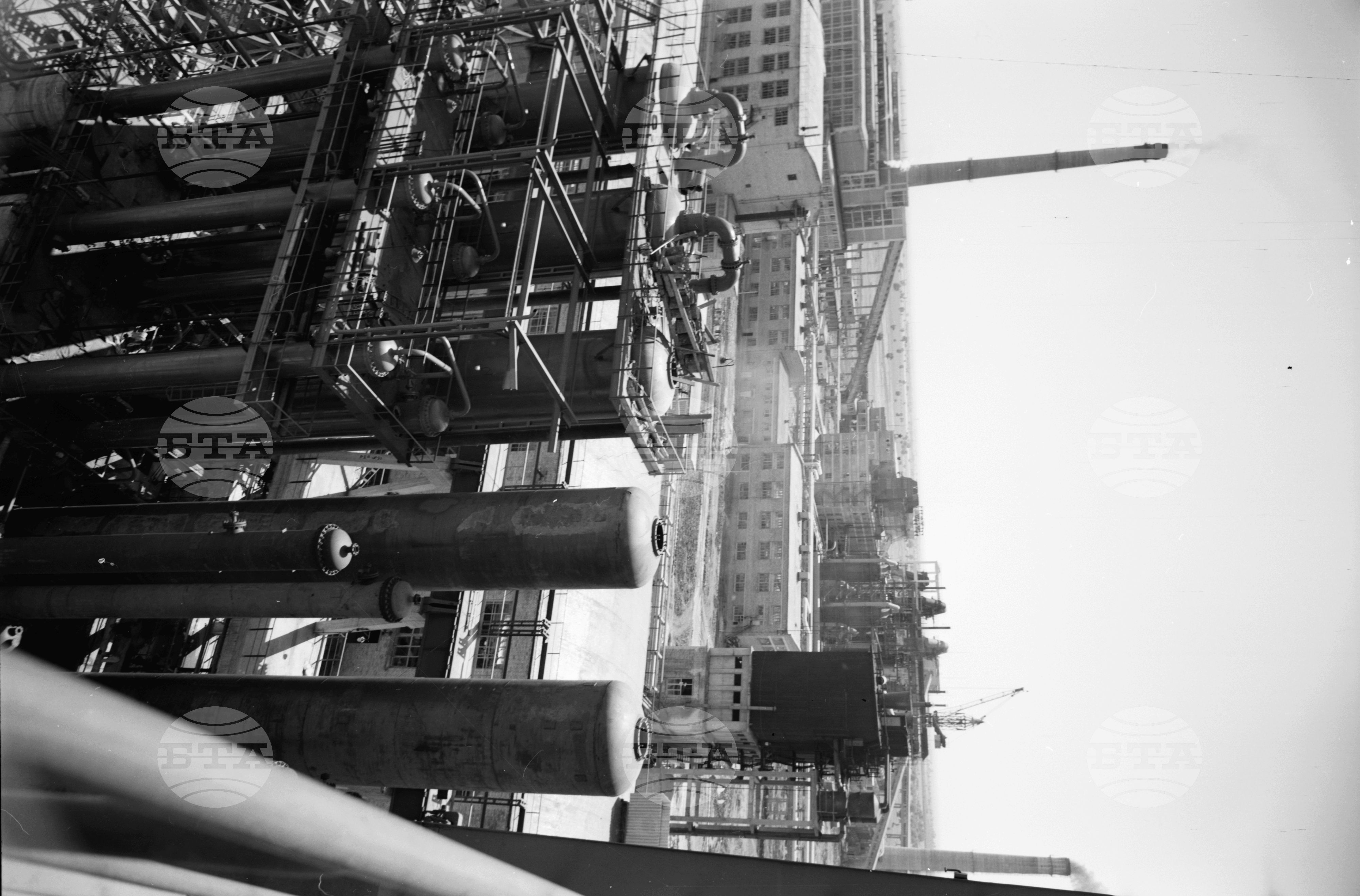 Азотно-торов завод край Стара Загора-1963