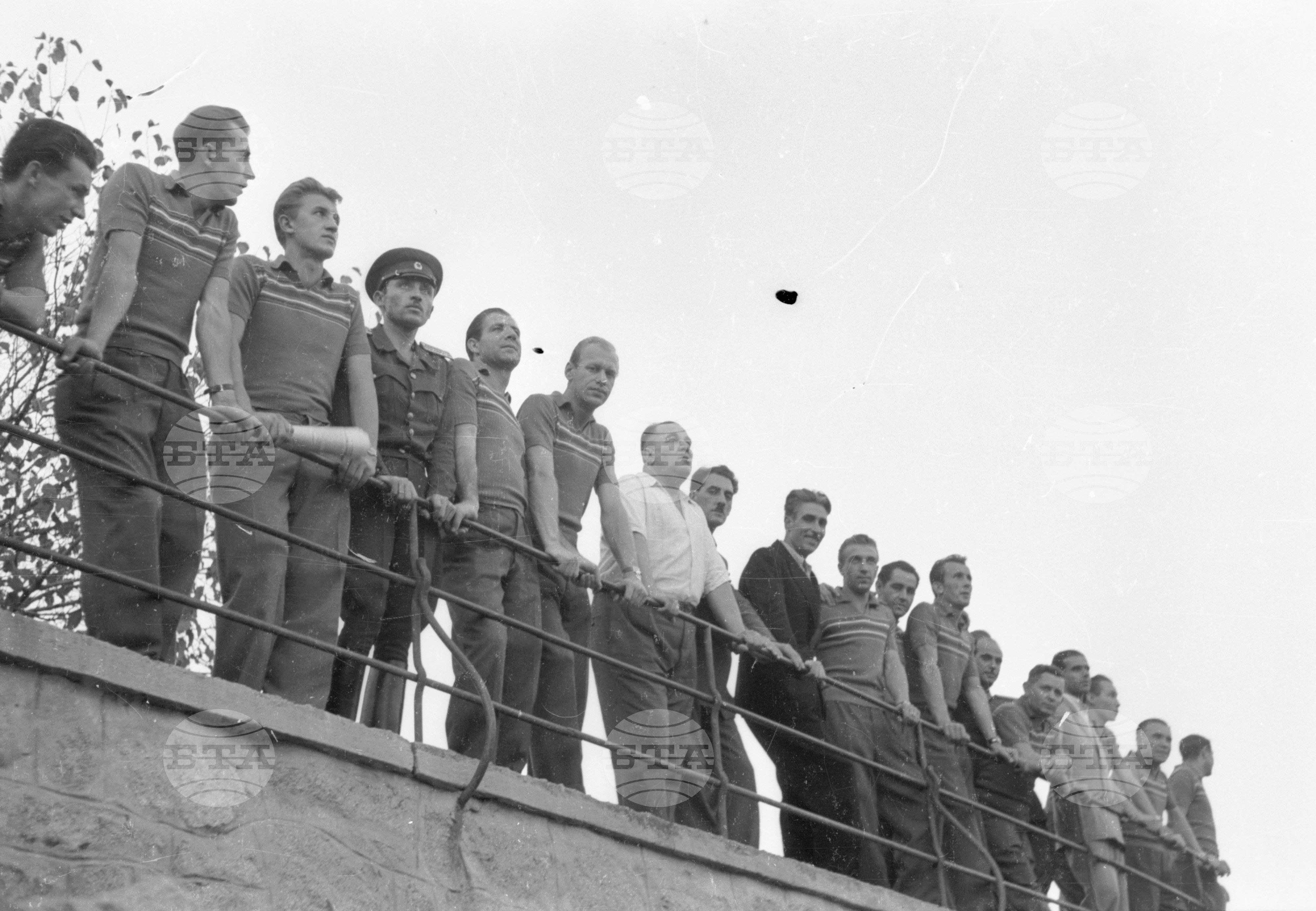 Чехословашки футболен отбор в Пловдив, 1951