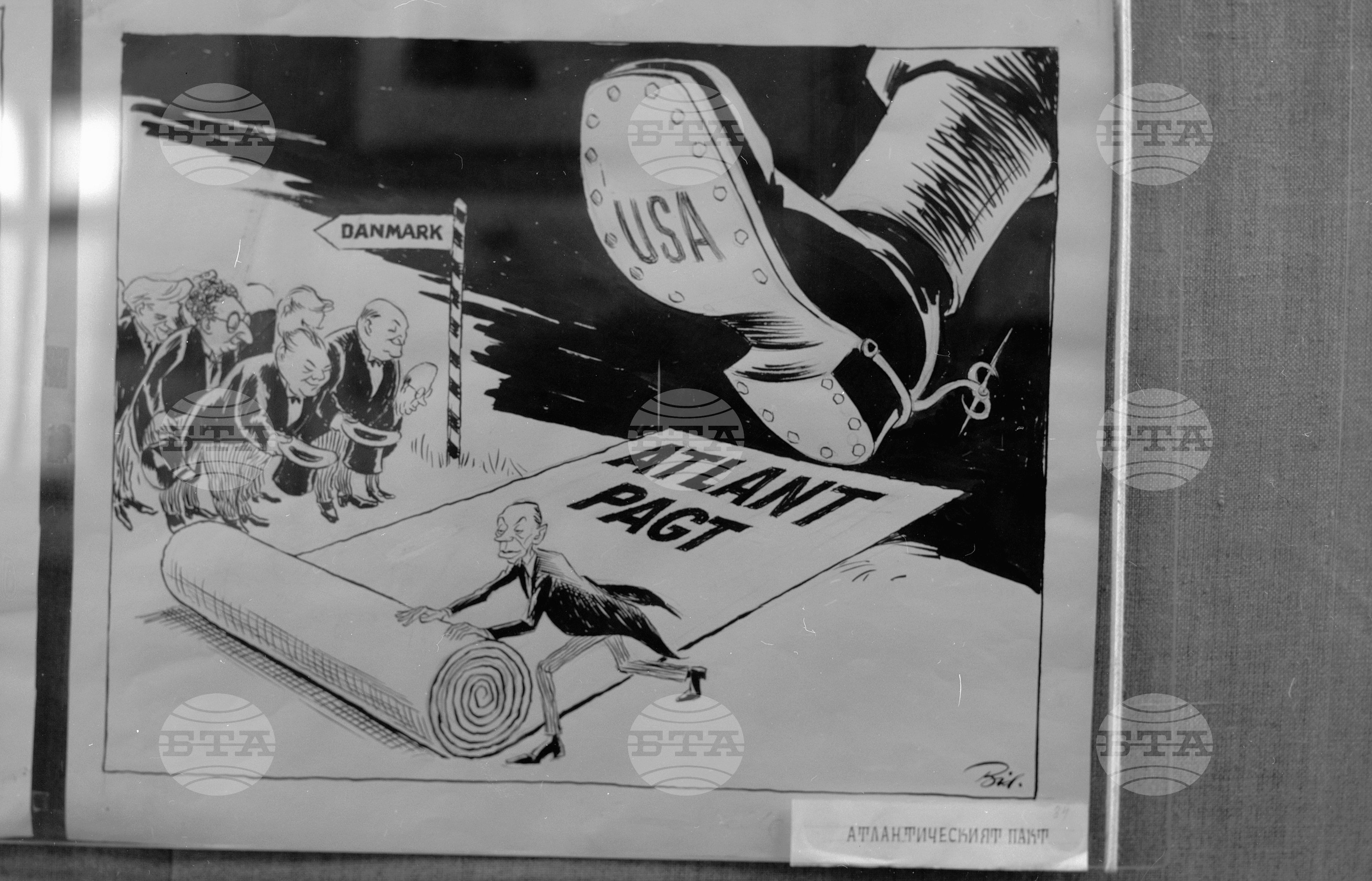 Изложба от графични рисунки на датския художник Херлуф Бидструд част 2