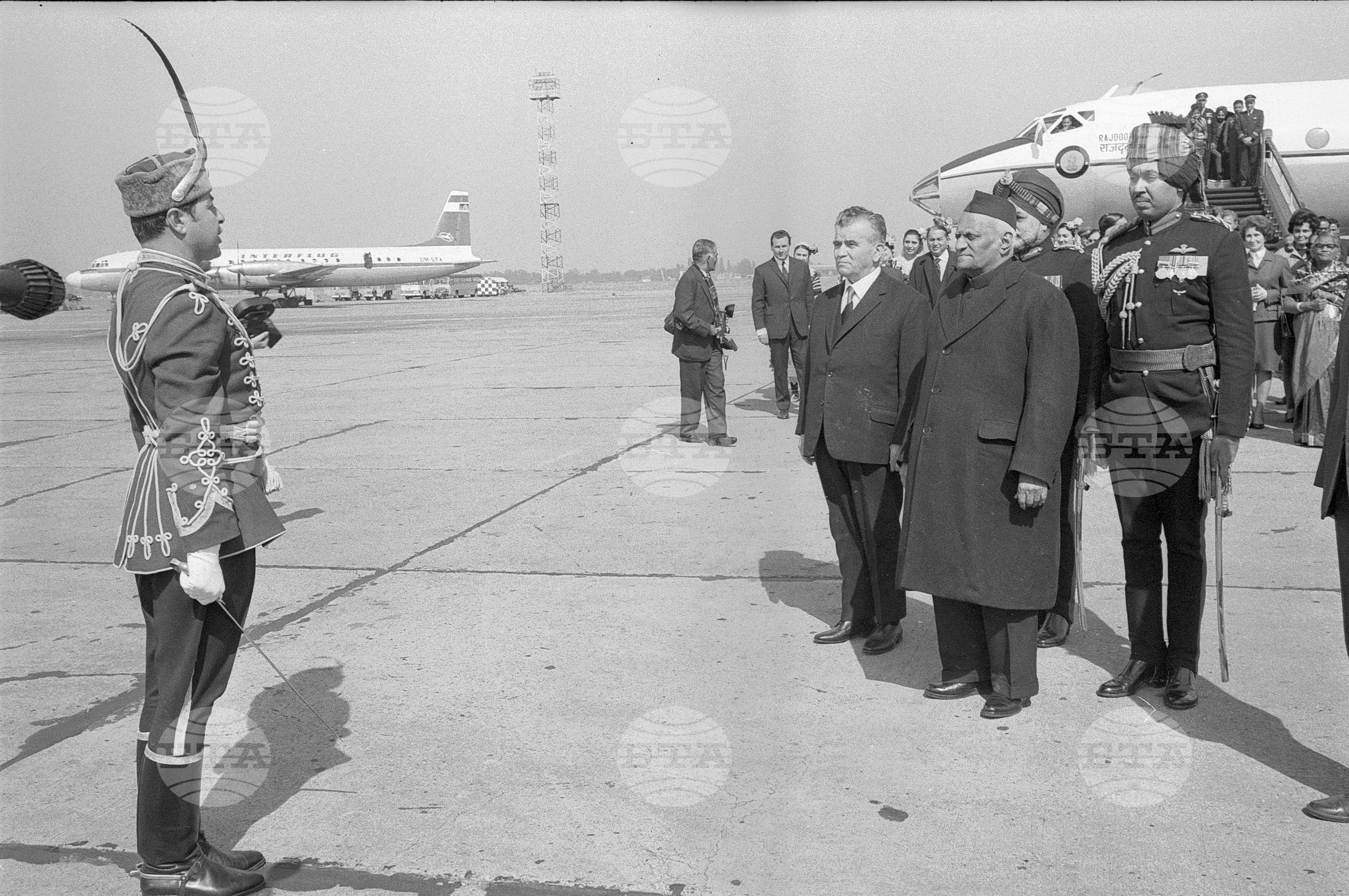 Индийският президент Варахагири Венката Гири на посещение в България - част 1