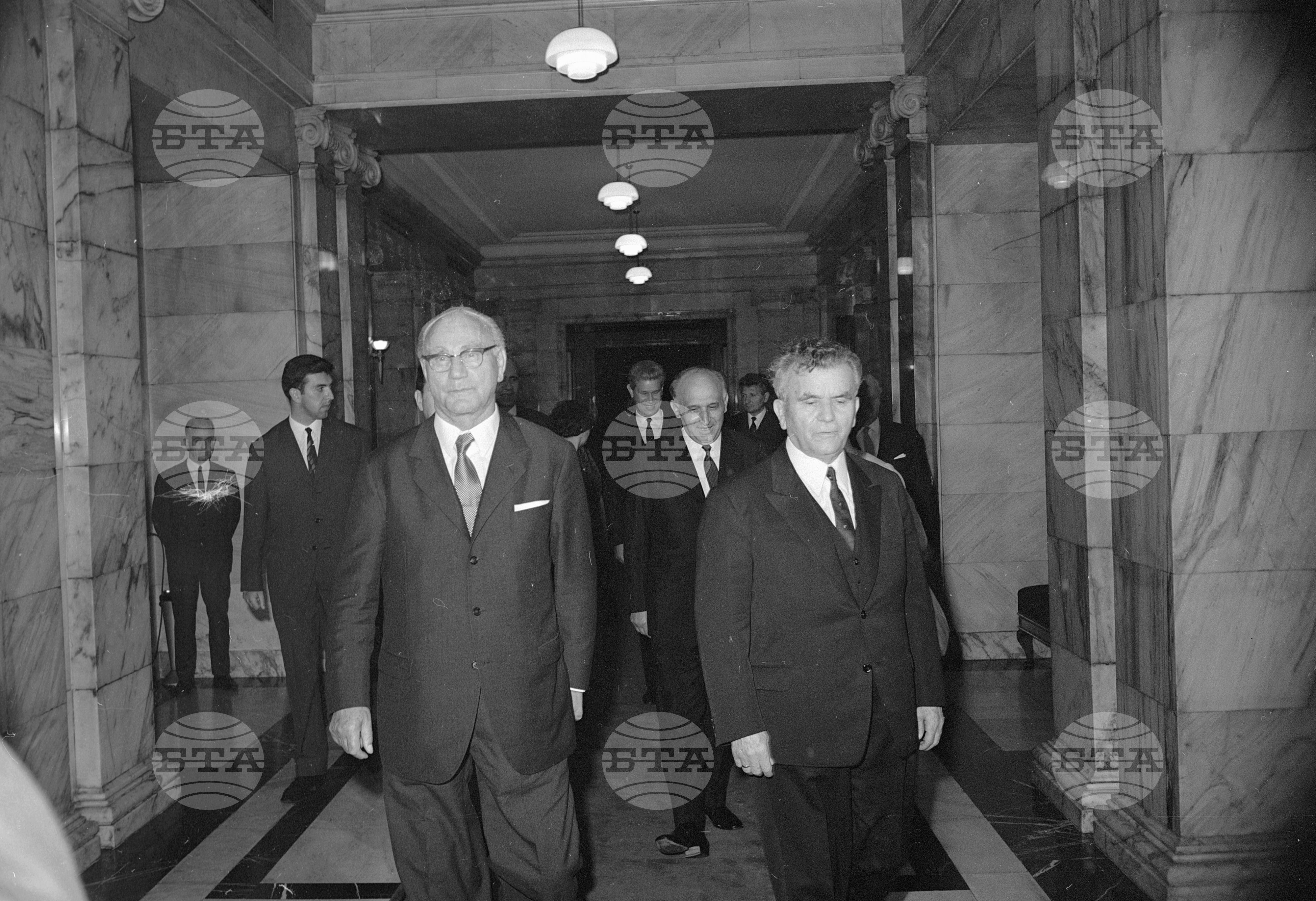 Федералния президент на Австрия - Франц Йонас в България