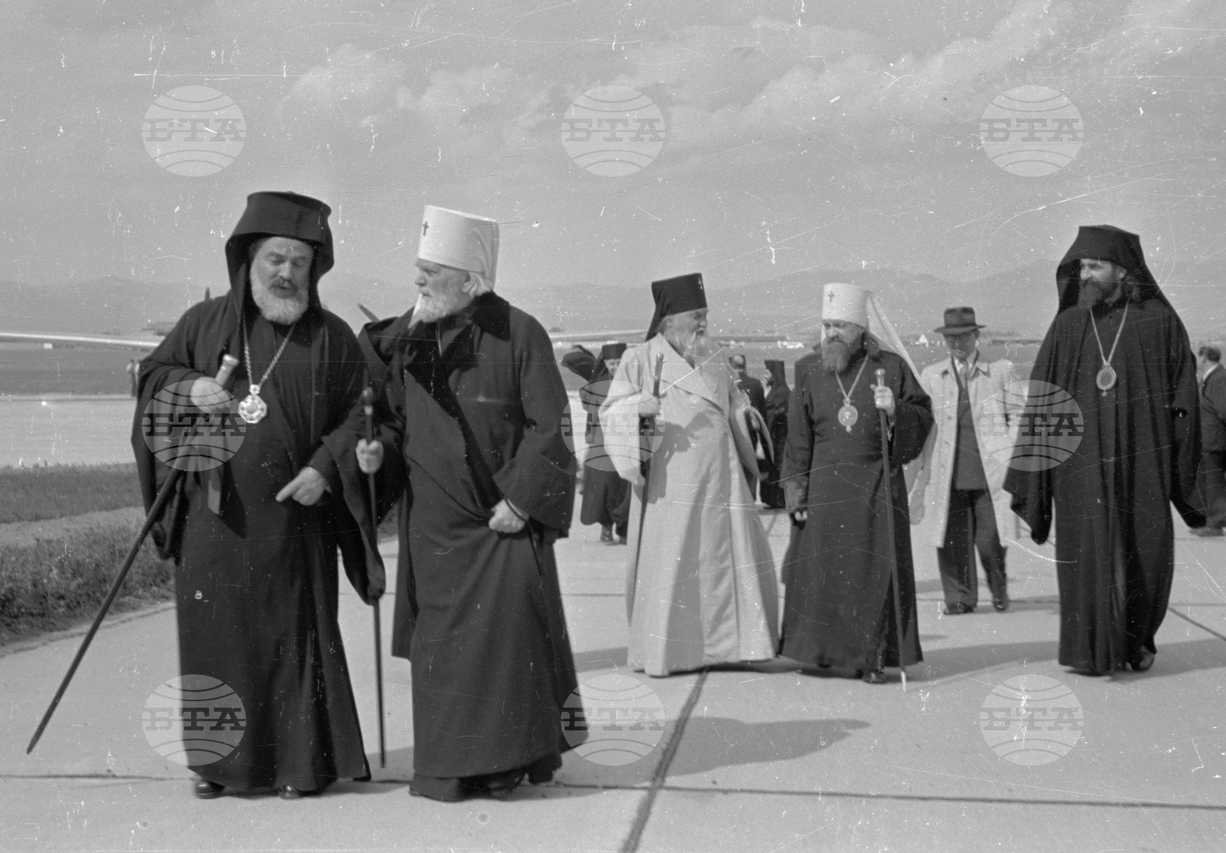 Посрещане на висши духовници в София