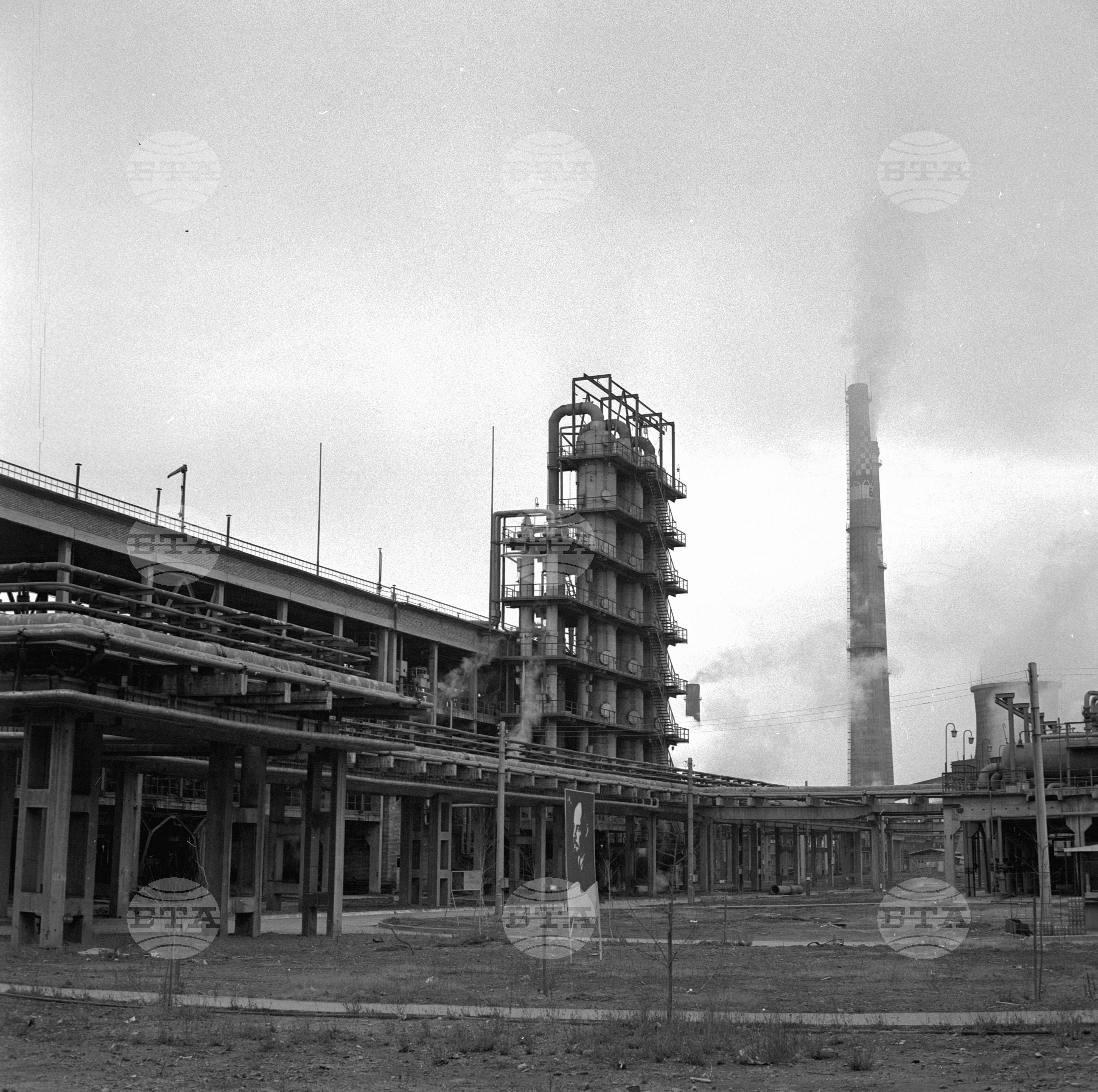 Азотноторов завод (АТЗ) Стара Загора 1970 година