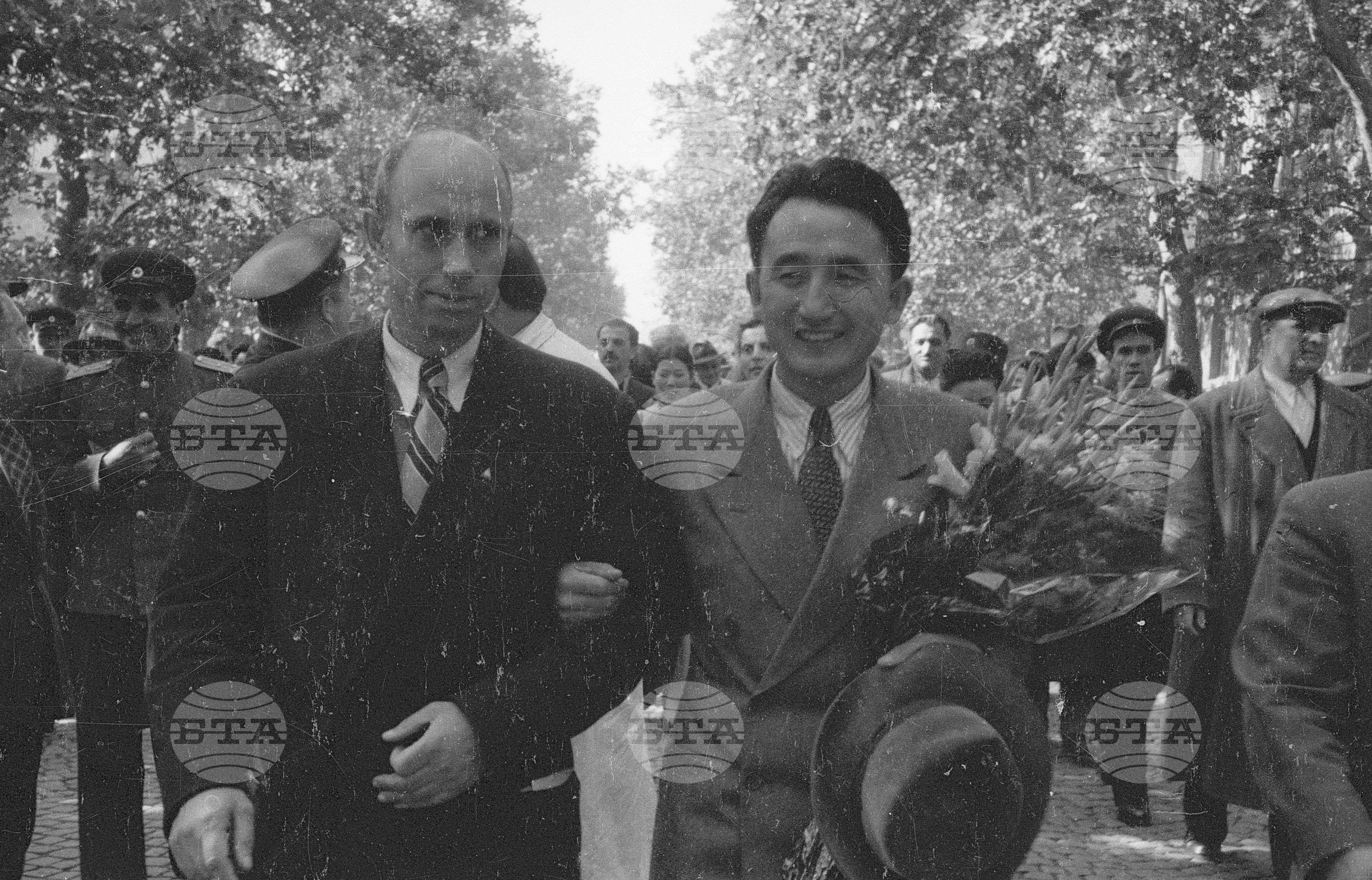 Корейски ансамбъл в Пловдив, 1951