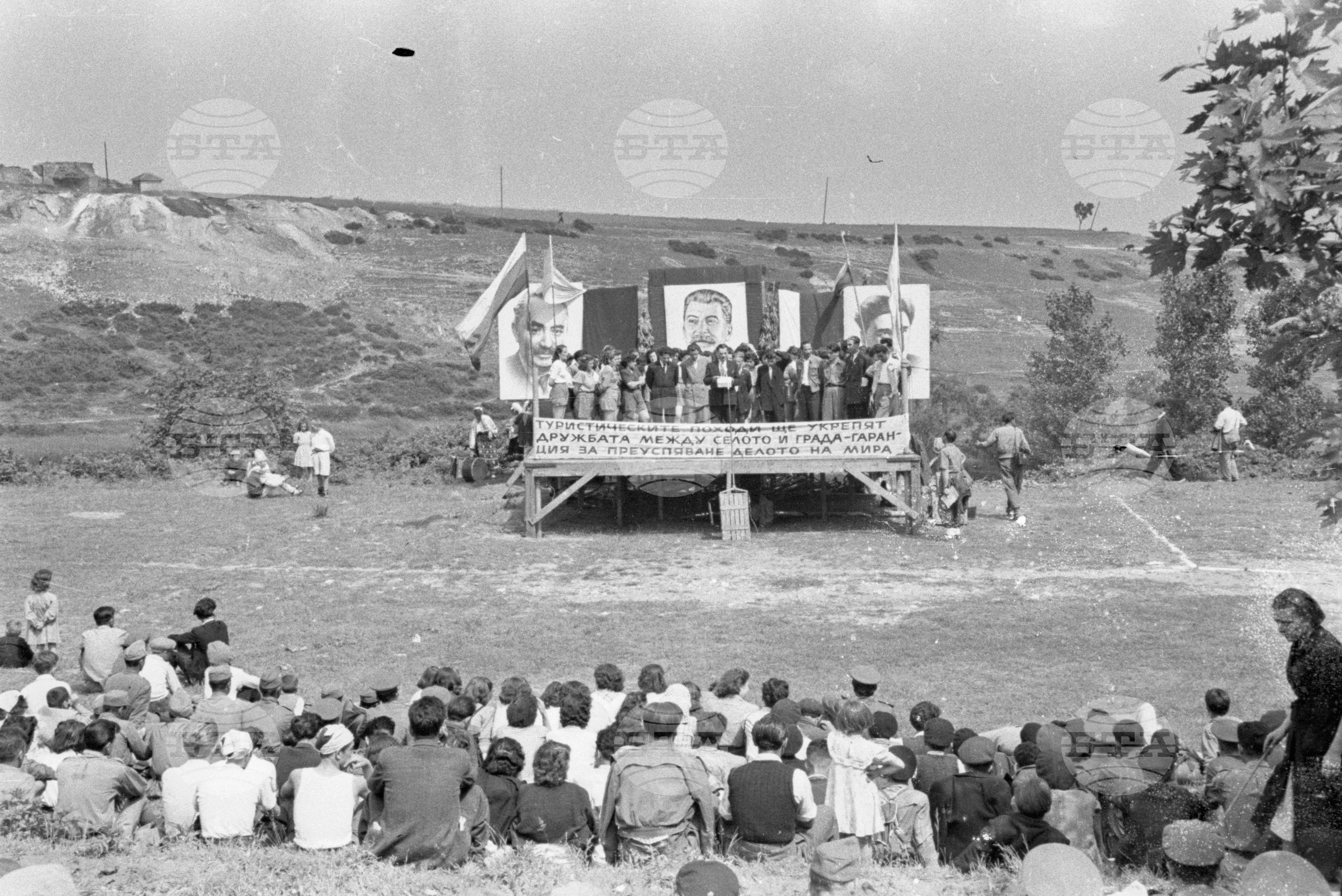 Похода на мира до манастира "Свети Георги", 1951