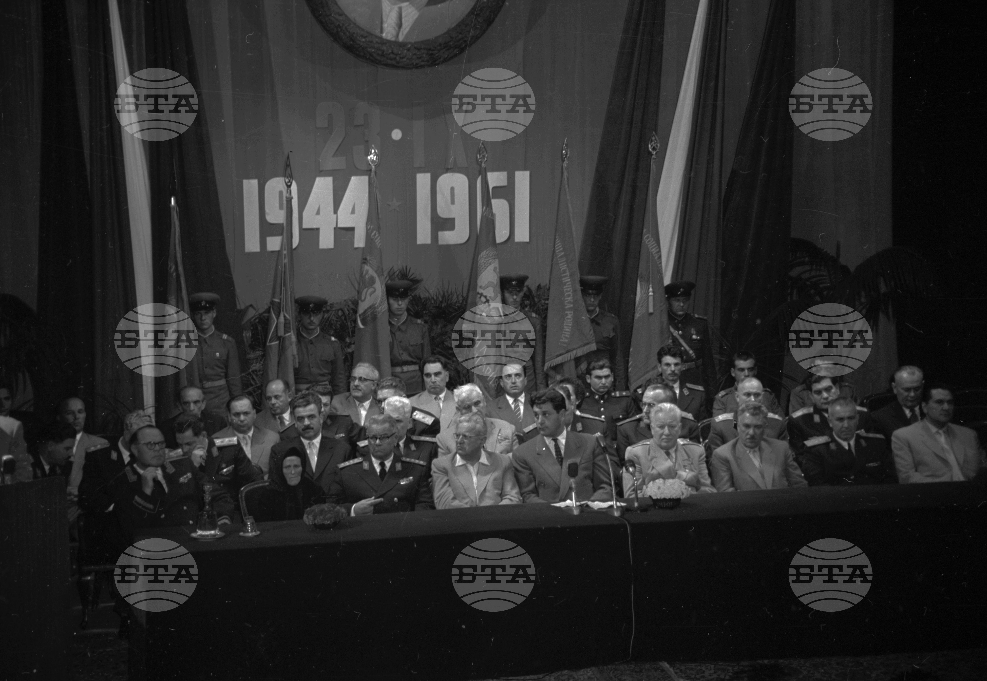 Тържествено събрание по случай Деня на Българската народна армия - 1961