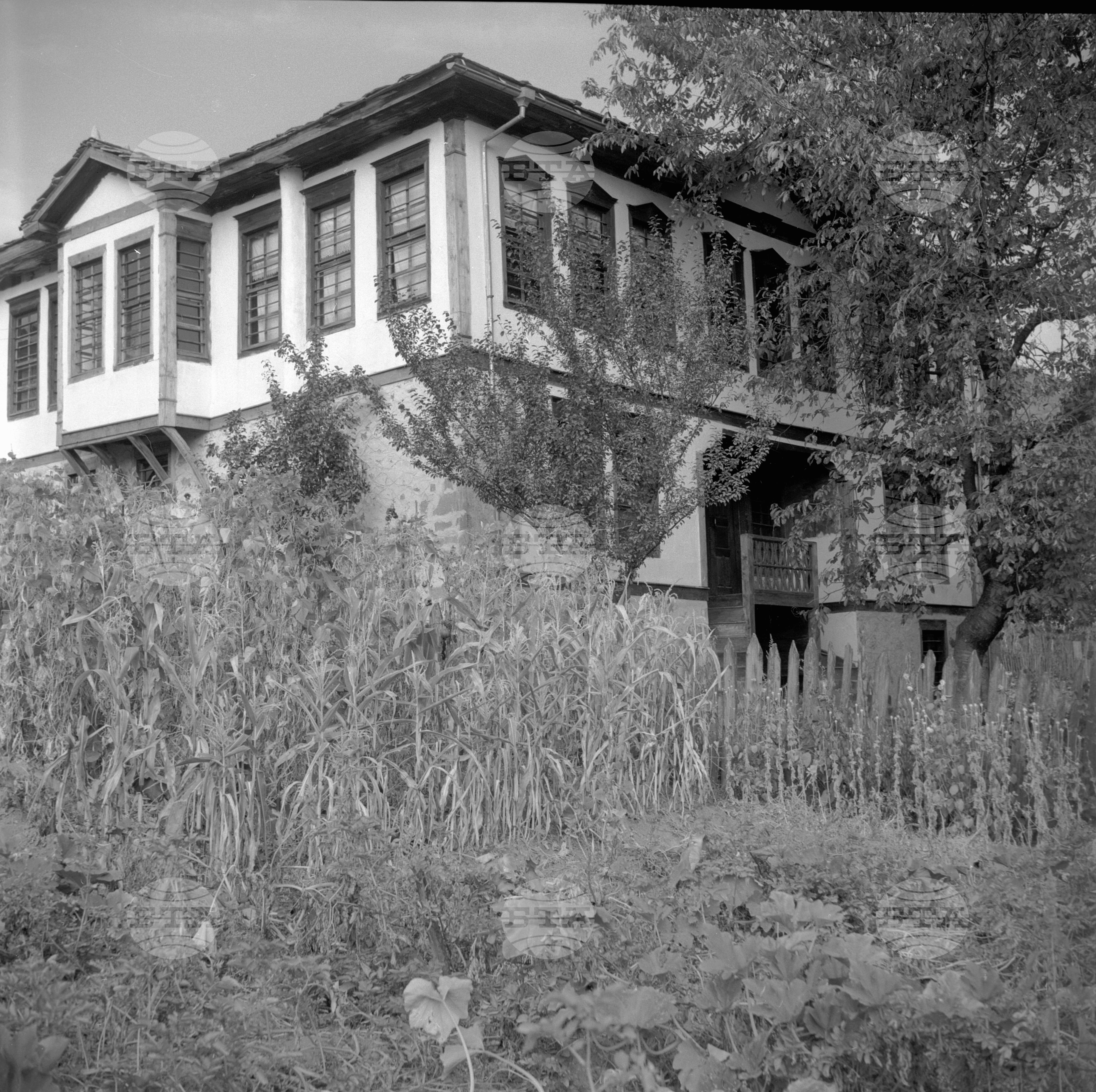 Квартал Устово при гр. Смолян 1963 година
