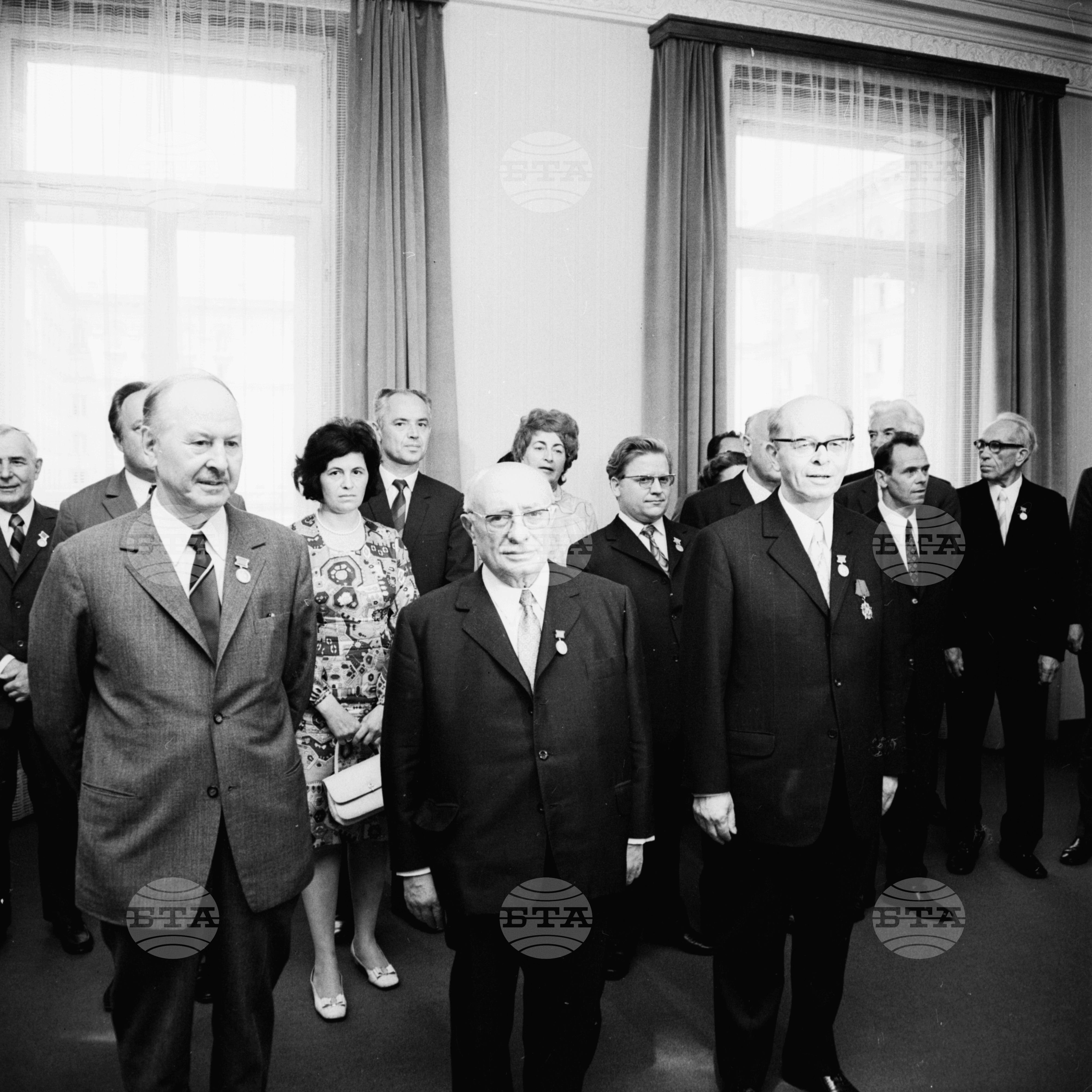 Награждаване на лауреати с  Димитровската награда - 1972 година