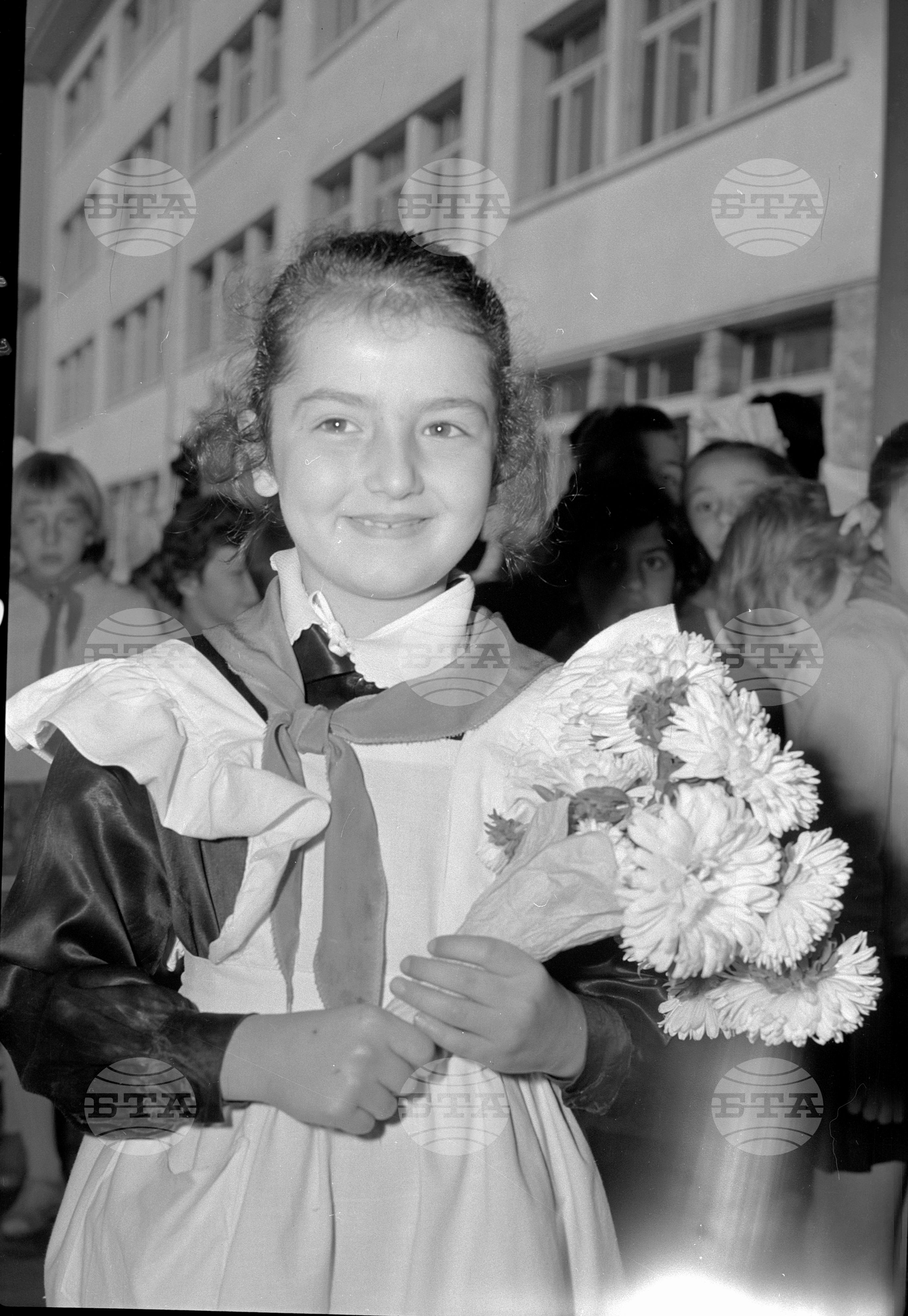Откриване на новата учебна 1961-1962 година в Софийските учебни заведения