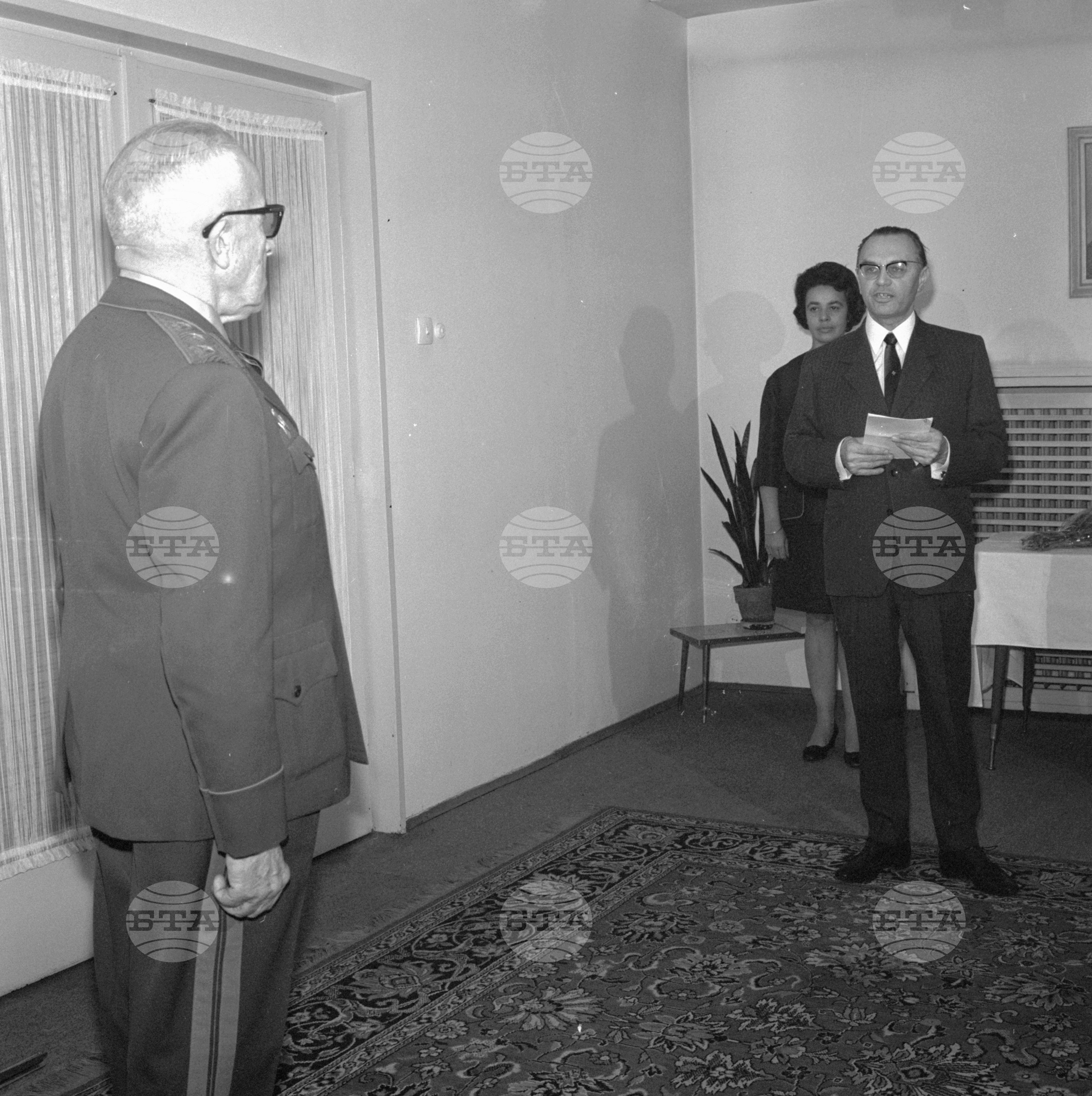 Награждаване на генерал-полковник Владимир Стойчев
