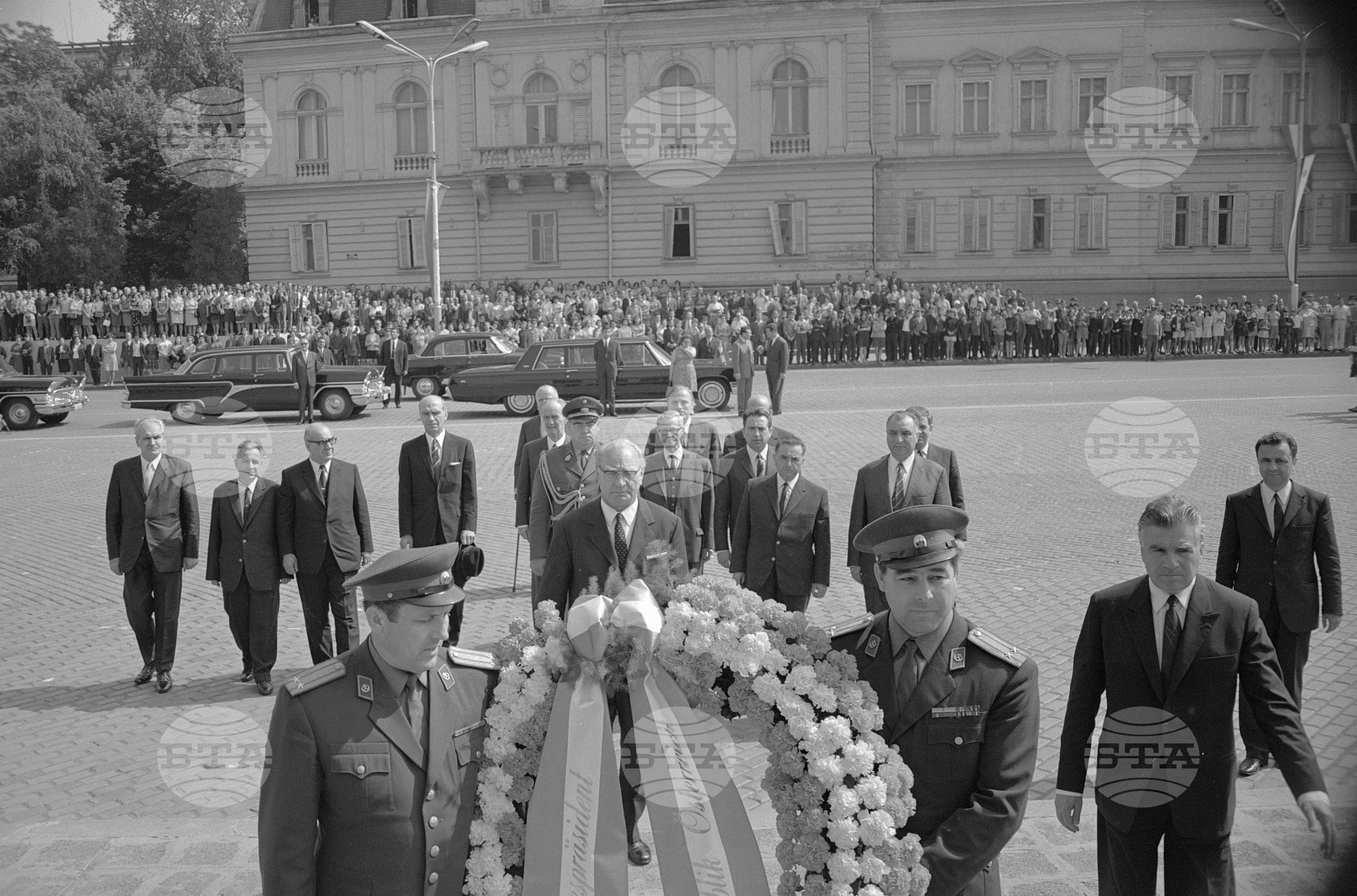 Федералния президент на Австрия - Франц Йонас в България