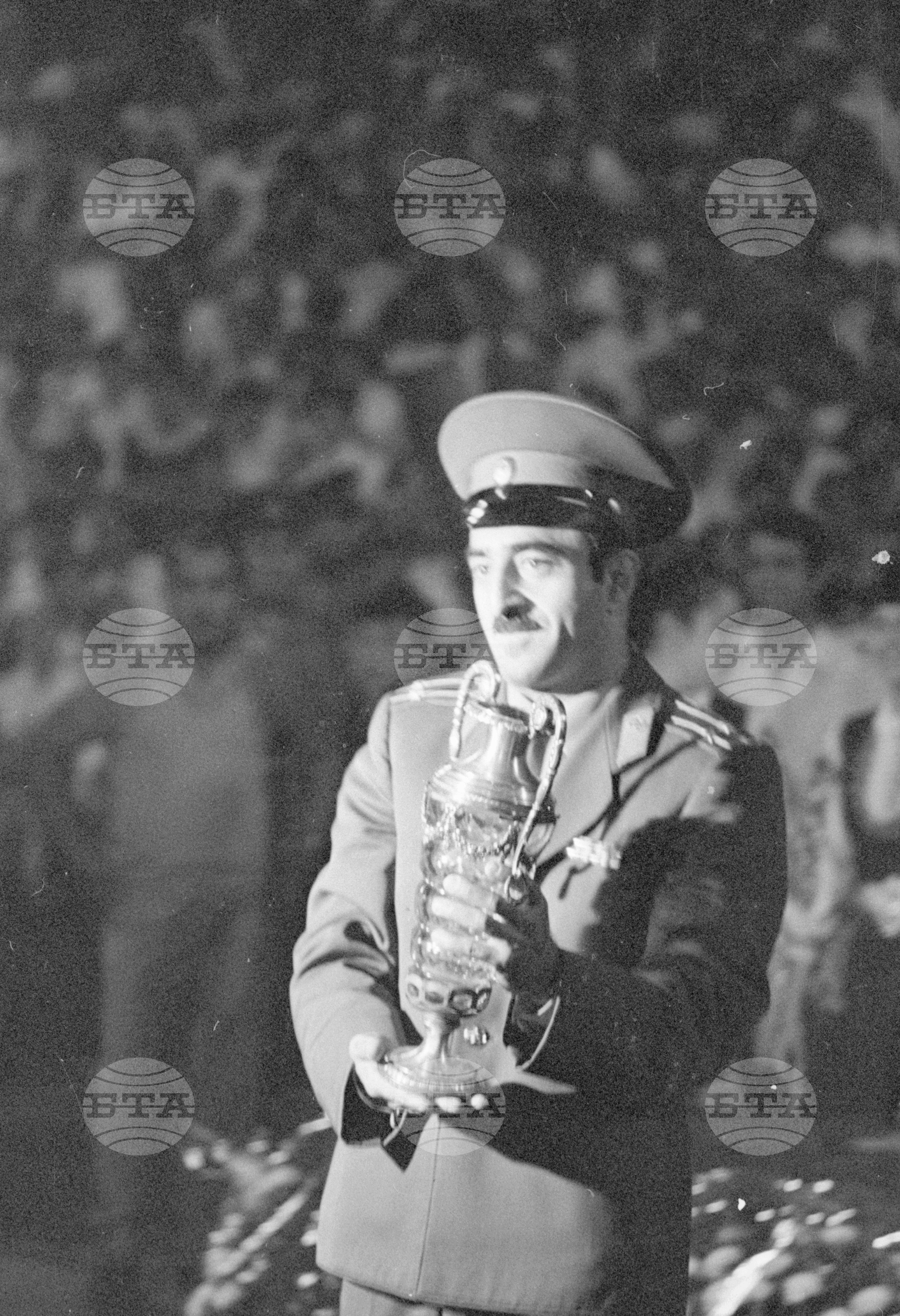 Финал за купата на на Съветската армия на ЦСКА (Централен спортен клуб на армията) "Септемврийско знаме" и "Славия"