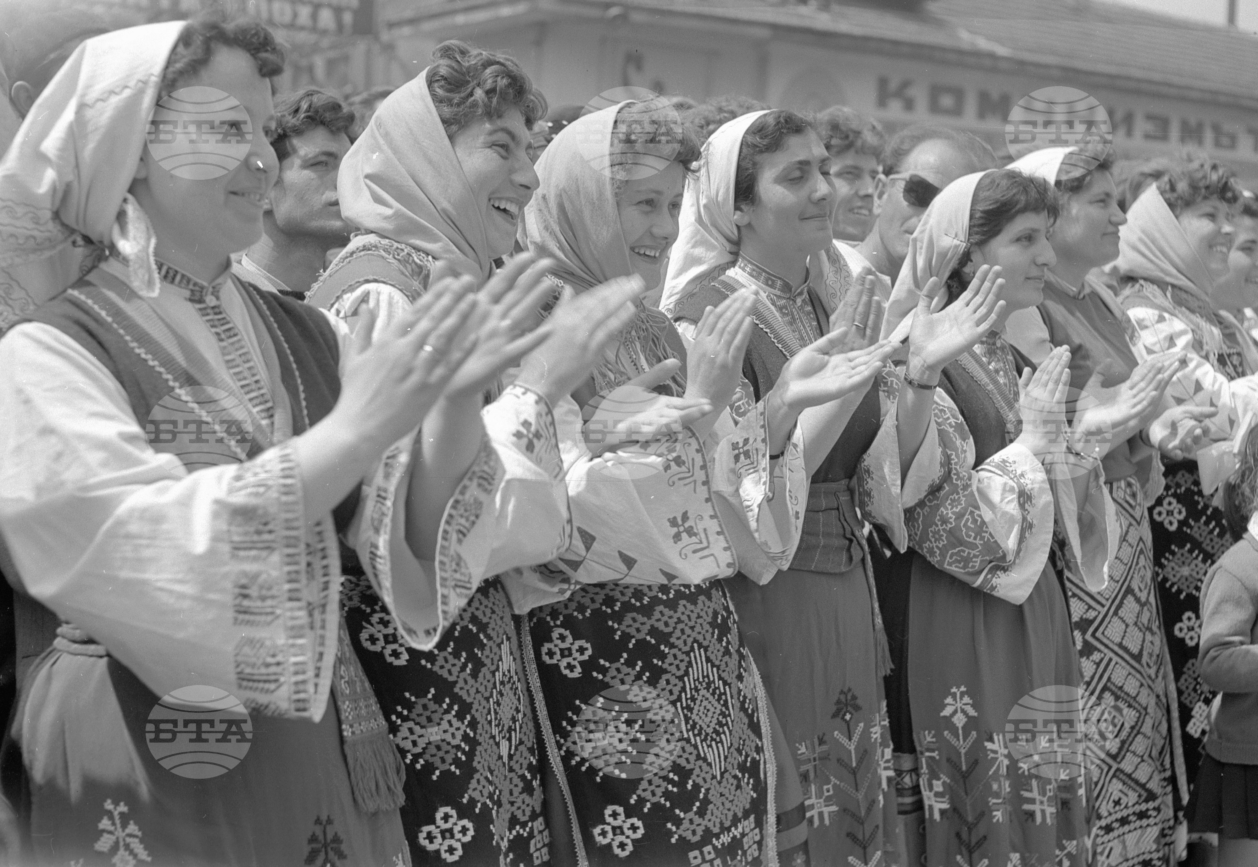 Посещение на Съветската партийно-правителствена делегация в корабостроителния и кораборемонтния завод "Георги Димитров" Варна част 2