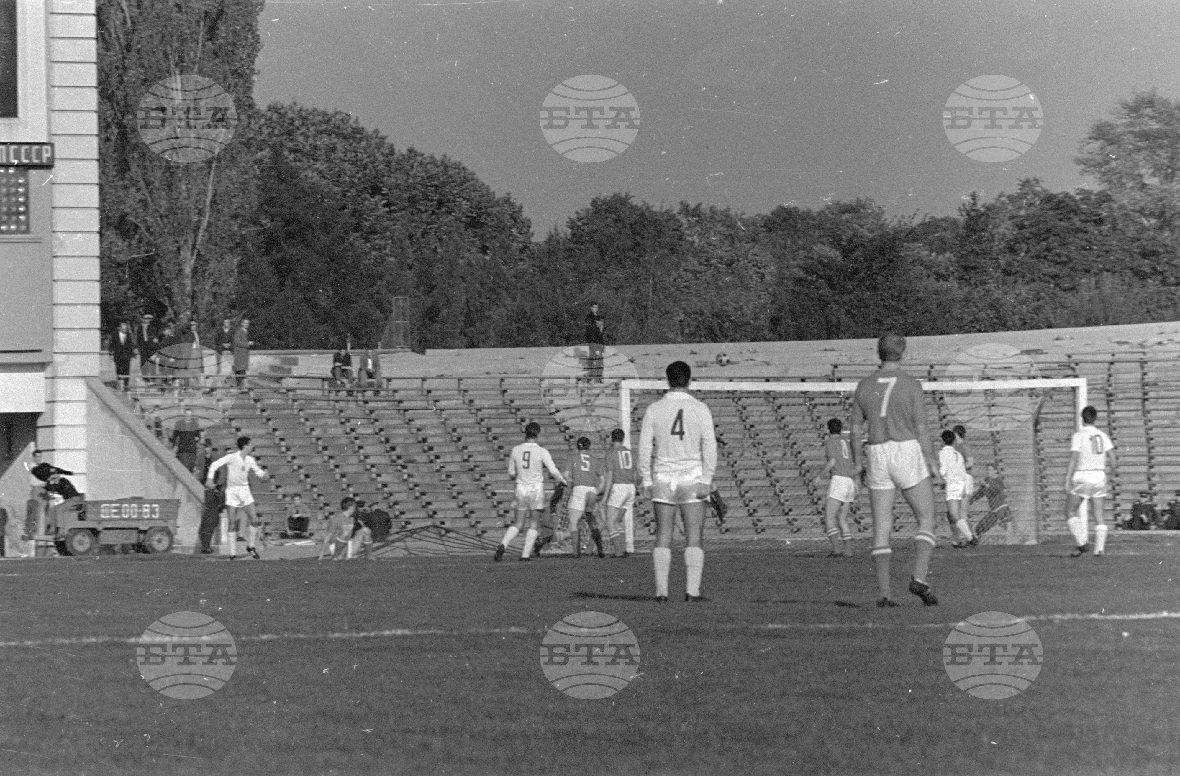 Срещата по футбол между България и Франция - 1963 година