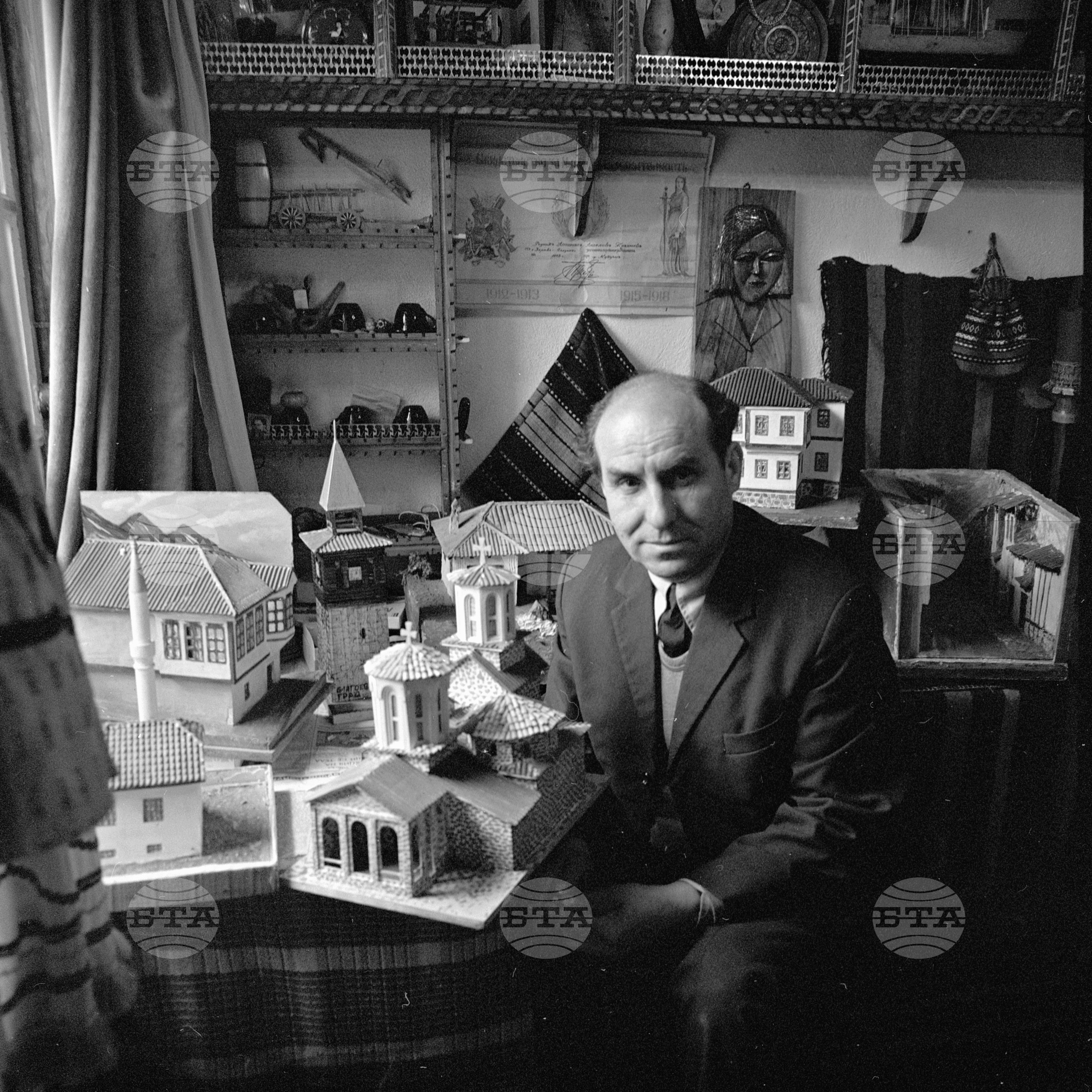 Сбирка на макети на другаря Филип Стойчев на ценни исторически сгради от Благоевградски окръг